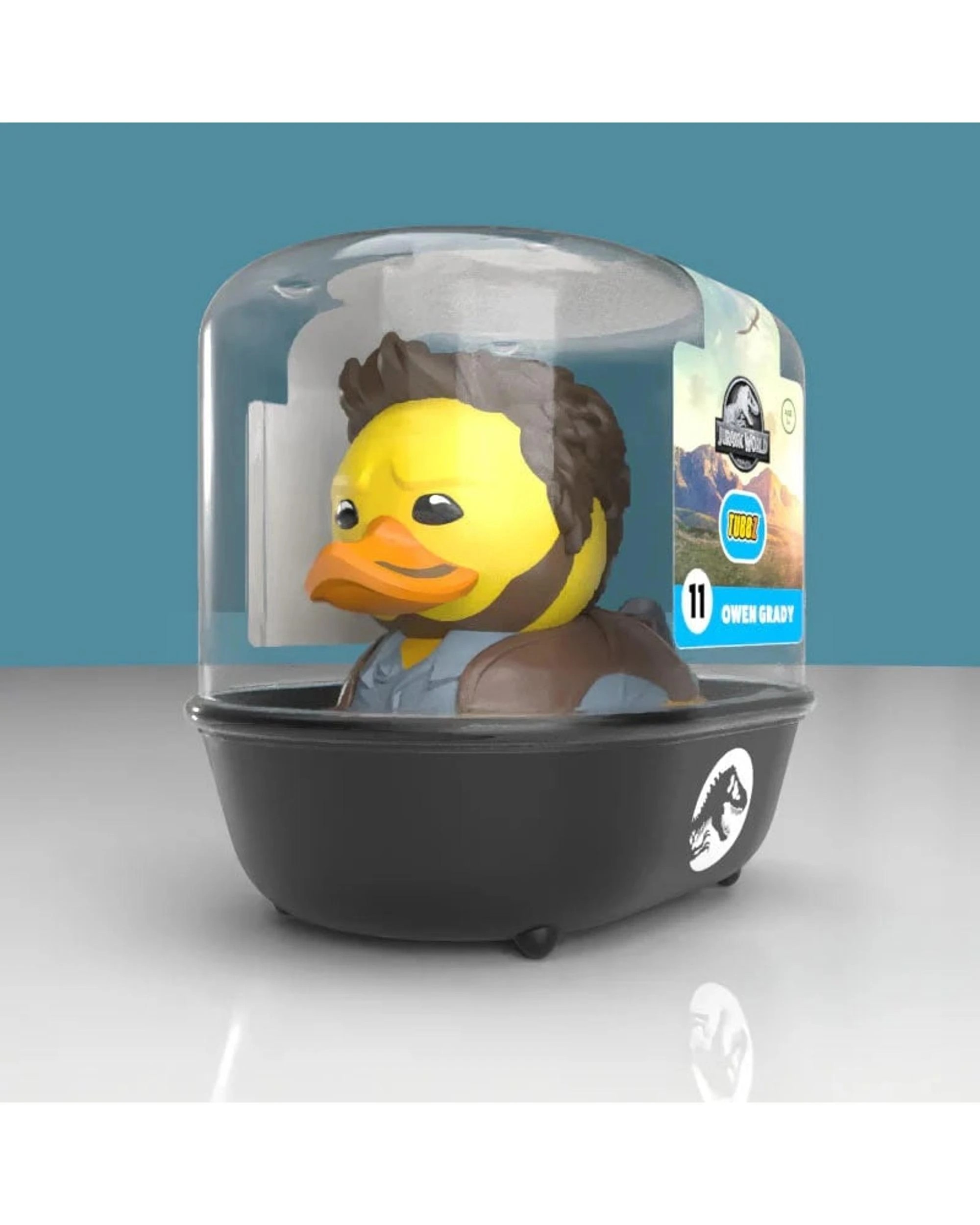 7 TUBBZ Jurassic World Owen Grady First Edition Cosplaying Duck Figure, 7 of 7