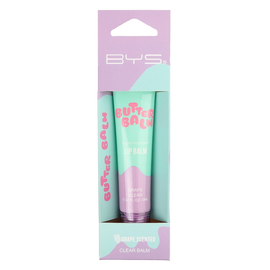 1 BYS Butter Balm Hyper-Hydration Lip Balm 9ml - Grape, 1 of 3