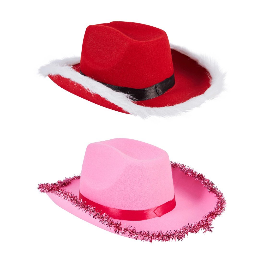 3 Christmas Cowboy Hat - Assorted, 3 of 6