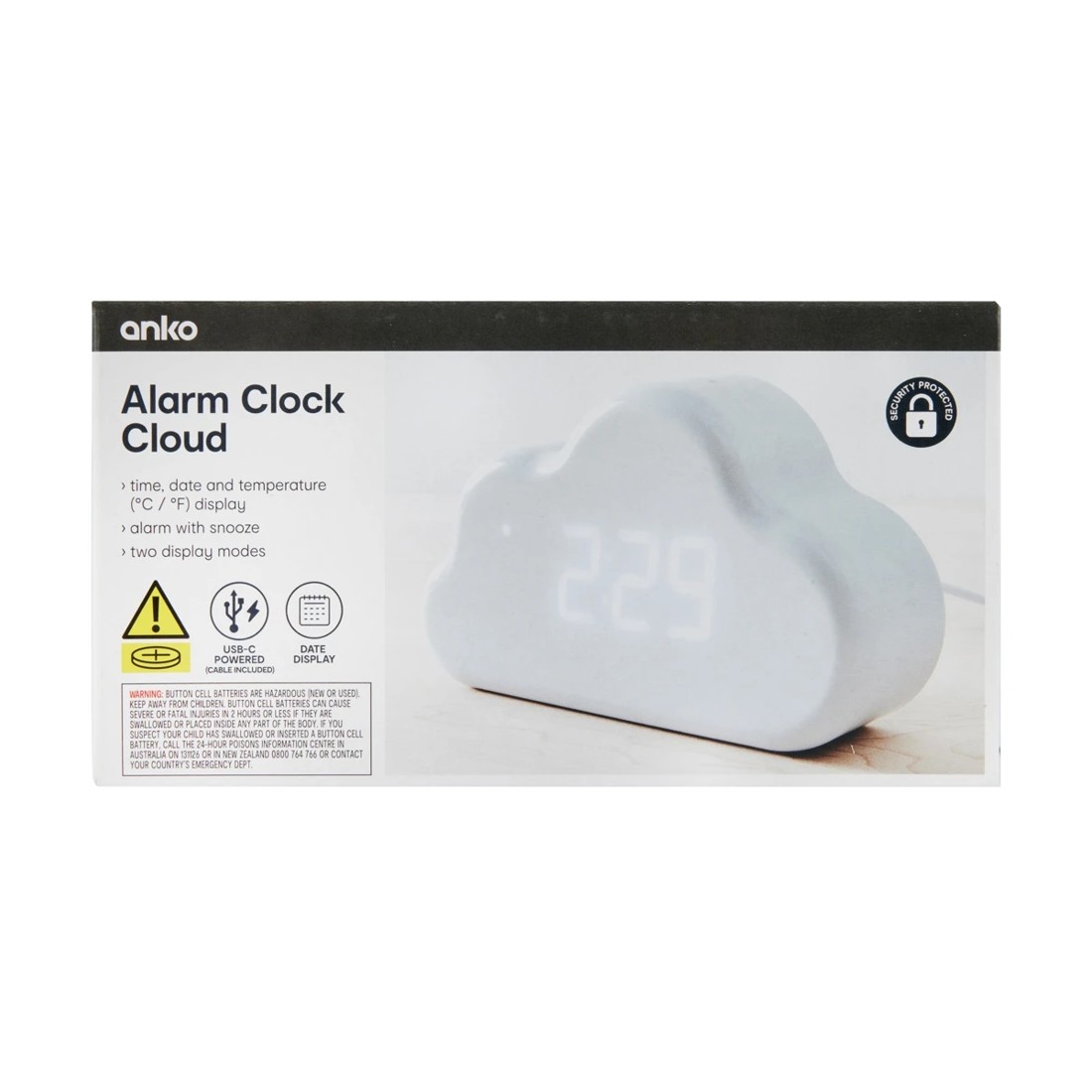 9 Alarm Clock - Cloud, 9 of 9