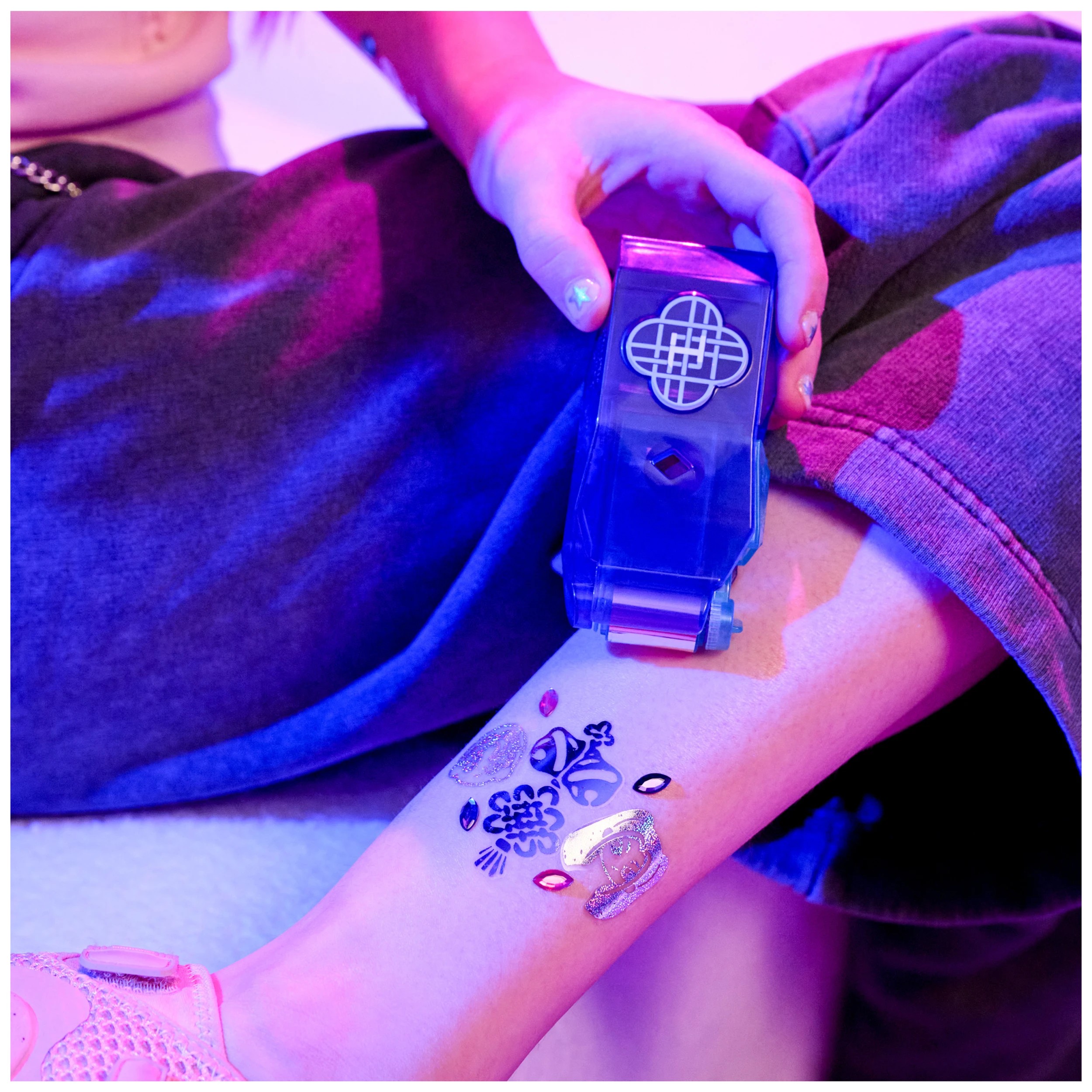 9 KPop Demon Hunters Cool Maker Body Art - Shimmer Foil Tattoos, 9 of 9