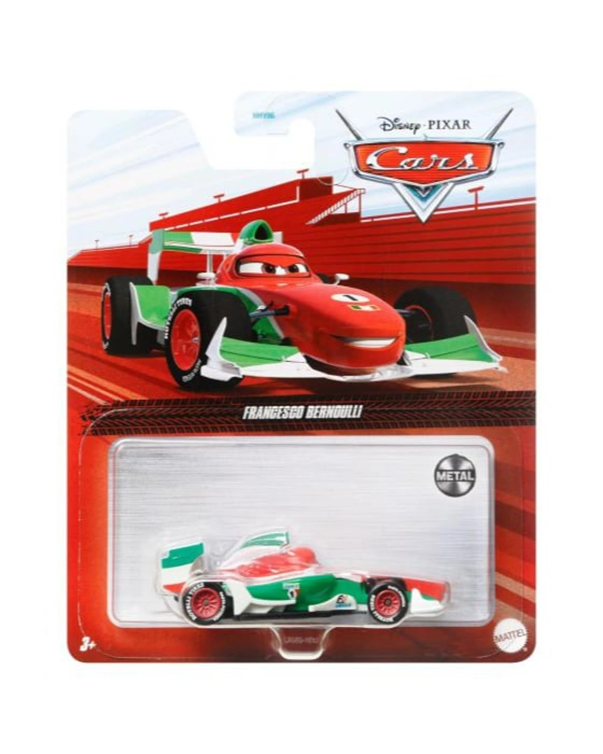 1 Disney Pixar Cars Francesco Bernoulli Diecast Car, 1 of 2