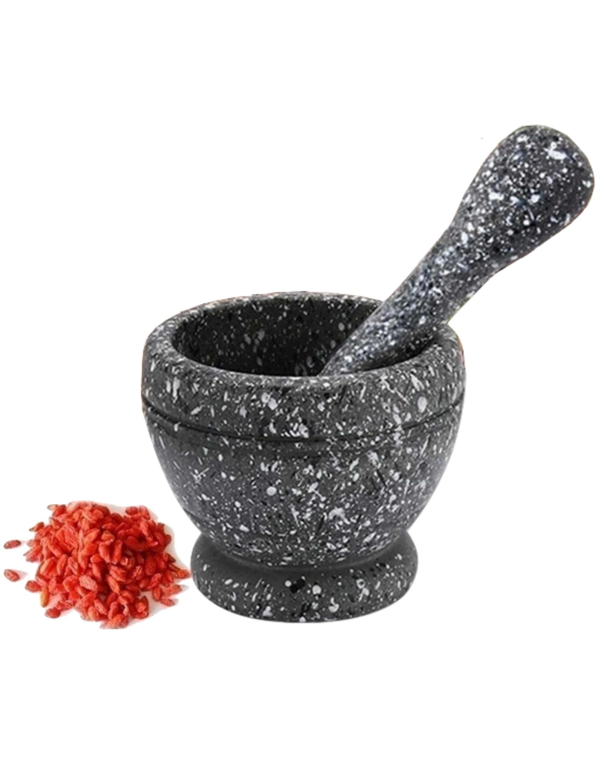 1 BR Home Resin Mortar and Pestle Set for Grinding Garlic and Herbs, 1 of 5
