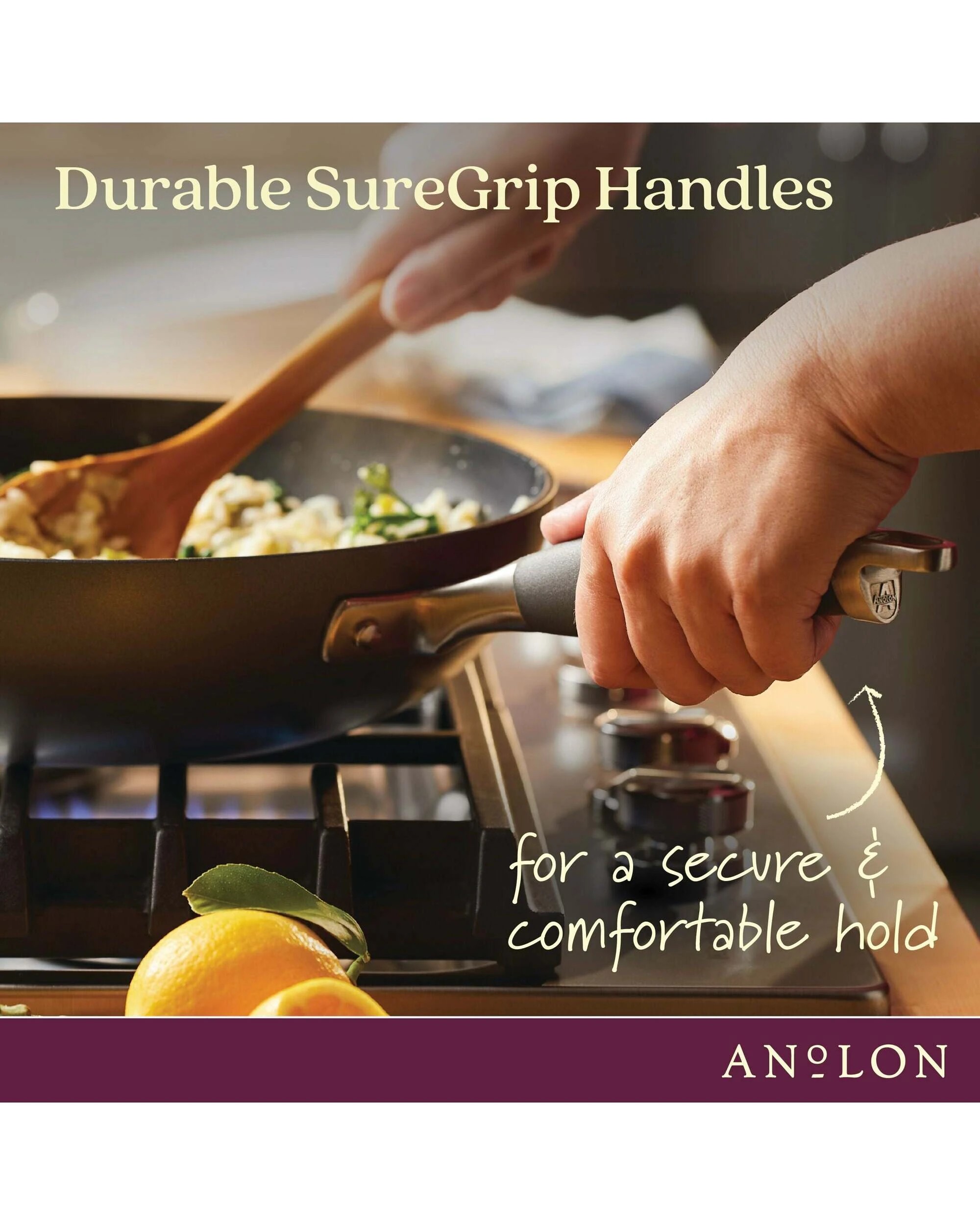 7 Anolon Advanced Home Nonstick 11 Piece Cookware Set - Bronze, 7 of 7