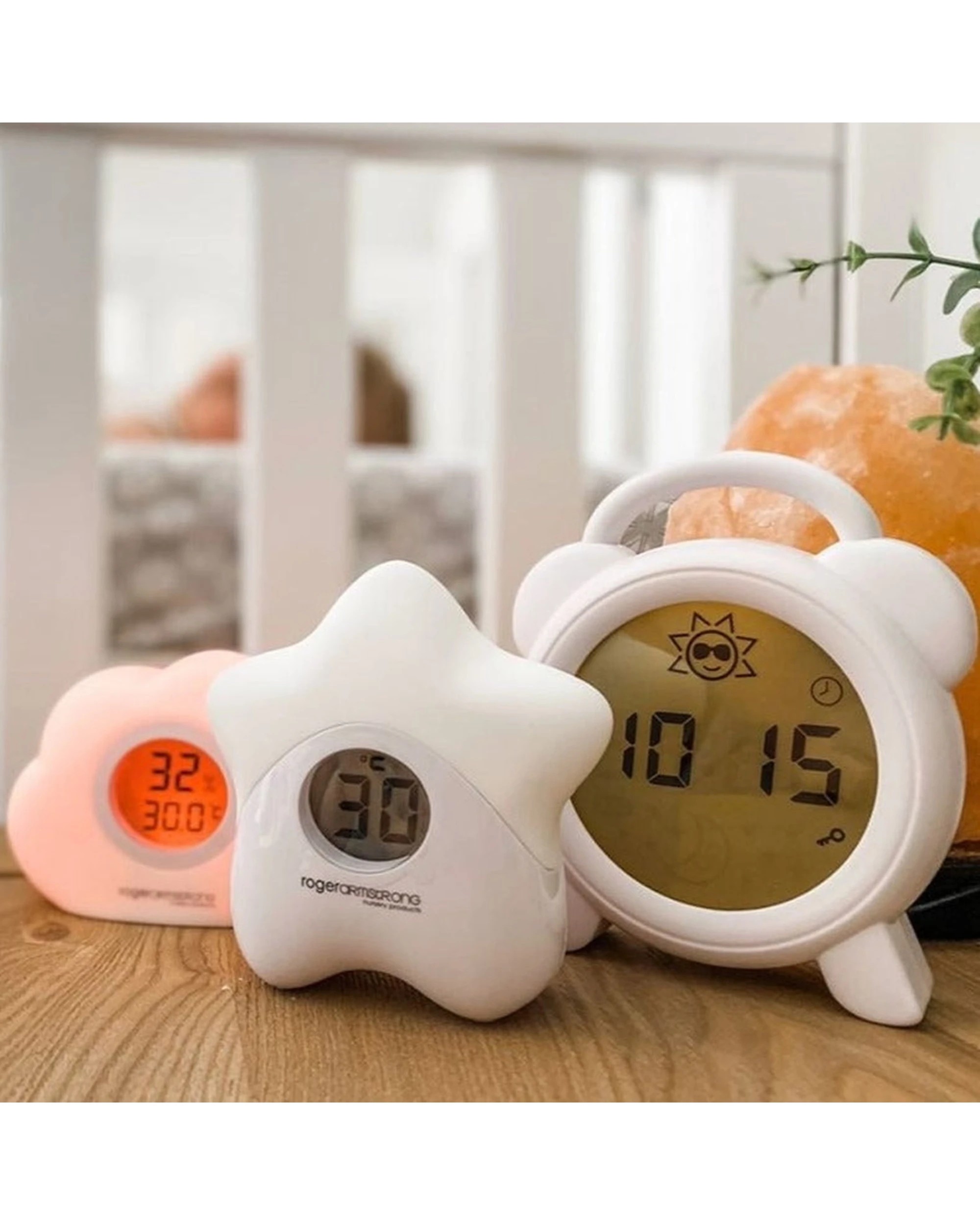 6 Babystudio Star Colour Changing Night Light and Room Temperature Thermostat - Multi, 6 of 7