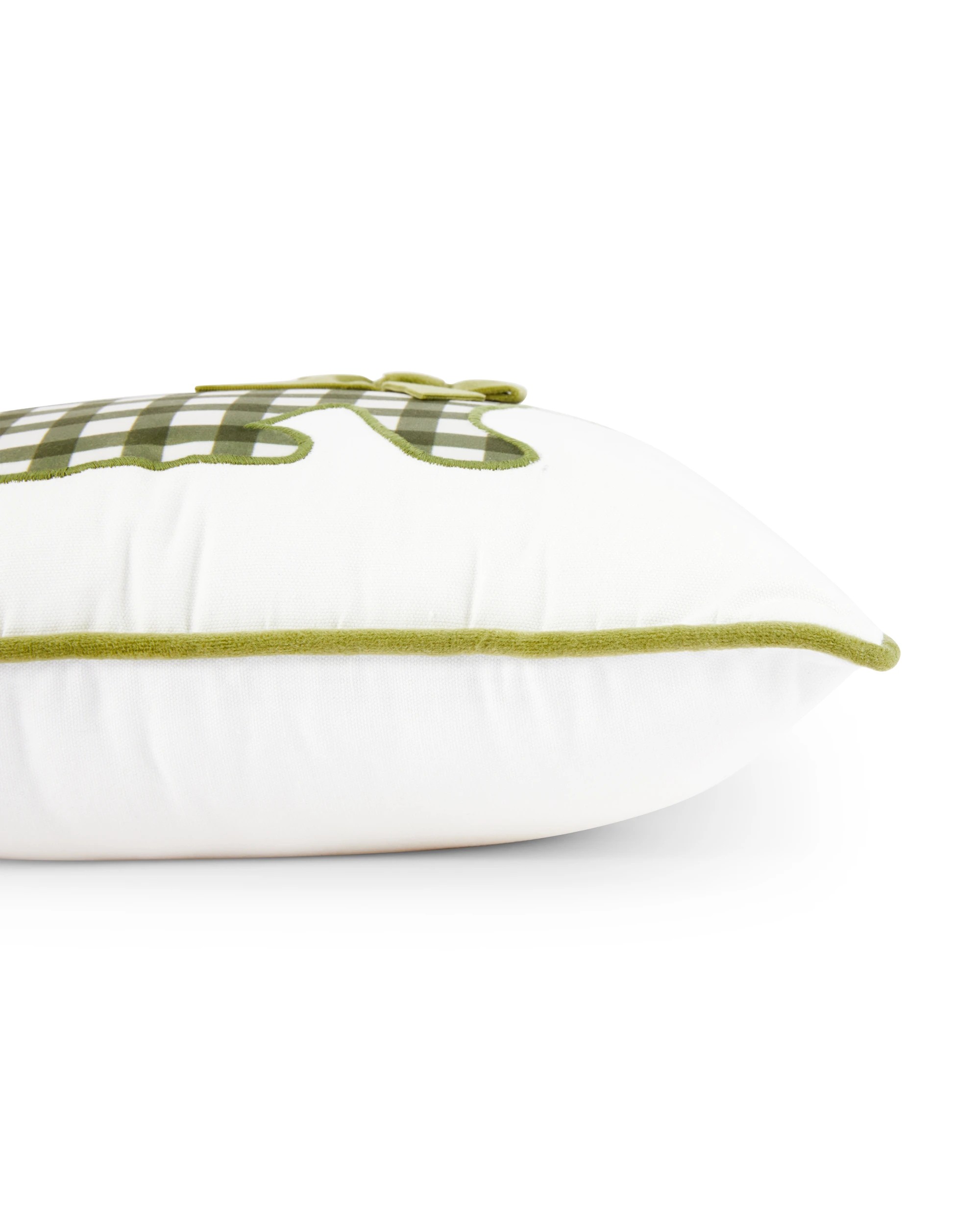 2 43cm Bunny Cushion - Green, 2 of 4