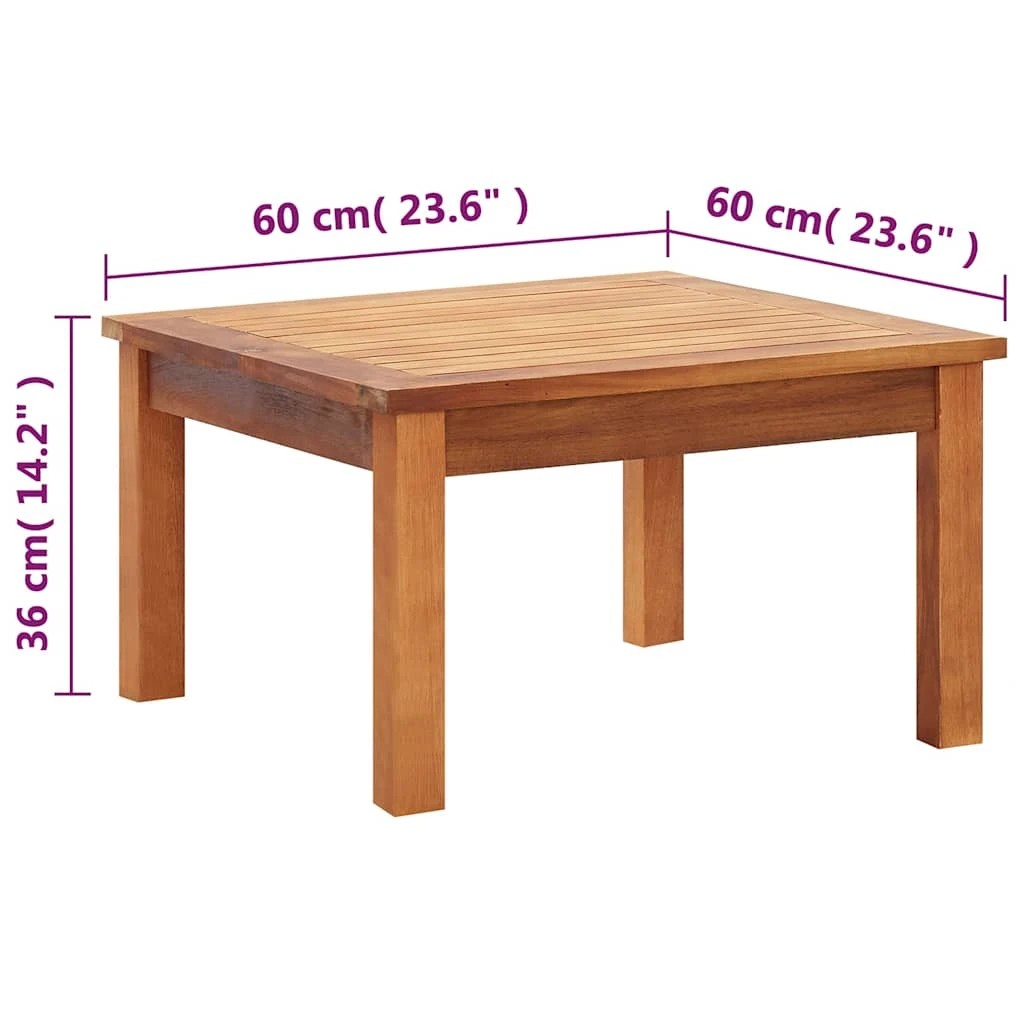 6 vidaXL Coffee table Durable - Brown, 6 of 6