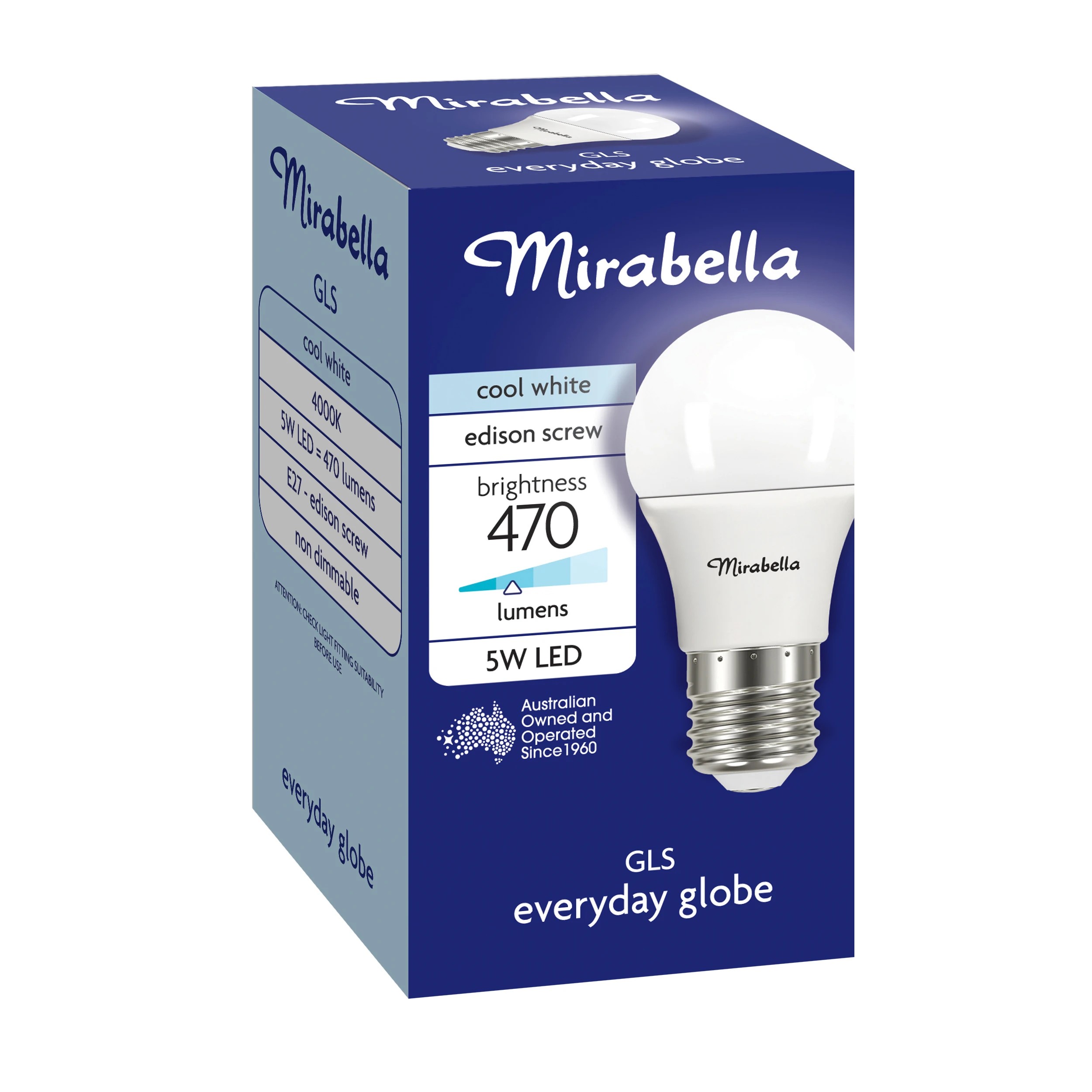 2 Mirabella E27 LED GLS Everyday Globe, 2 of 5