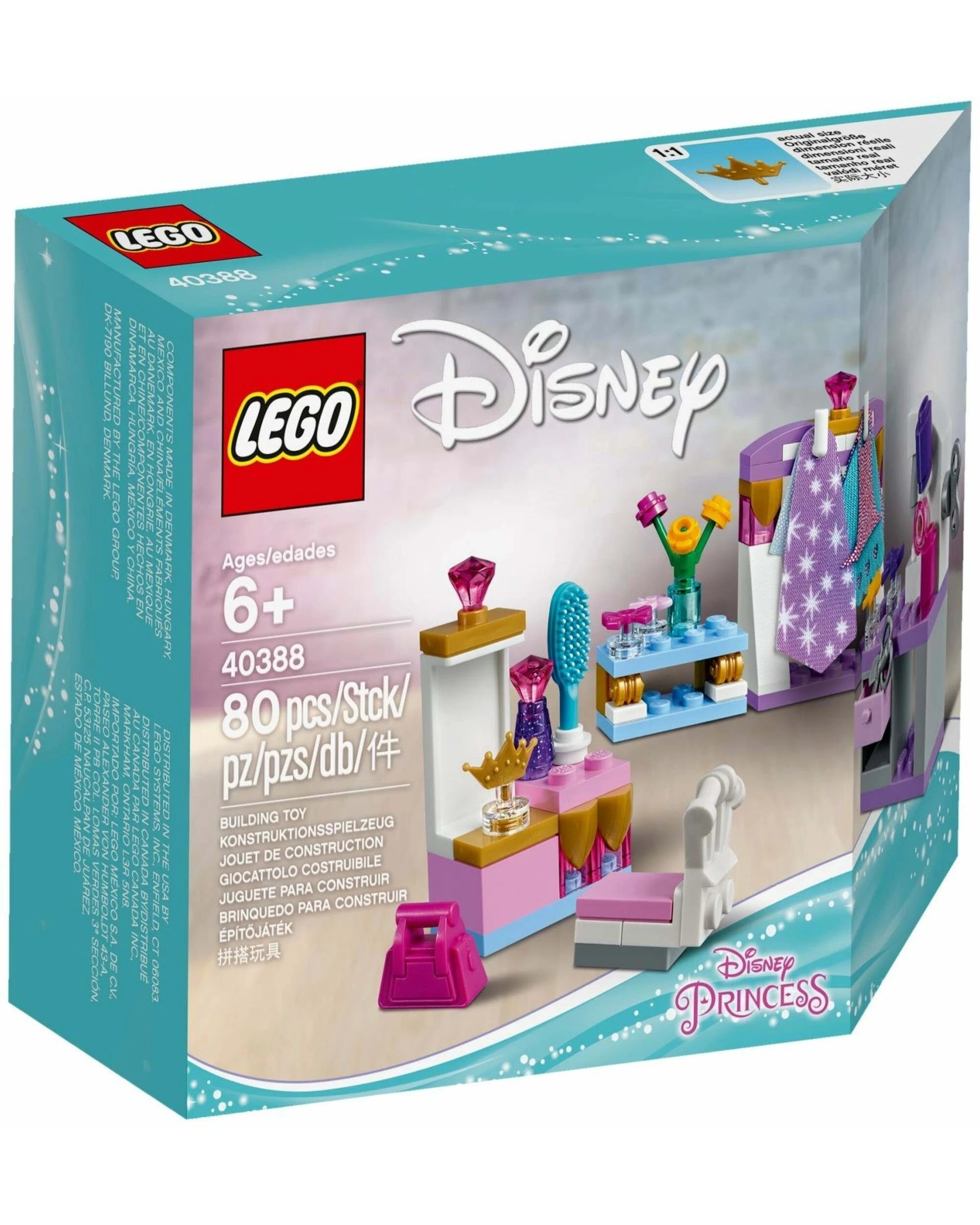 1 LEGO 40388 Mini-Doll Dress-Up Kit: Design Princess Outfits, 1 of 5