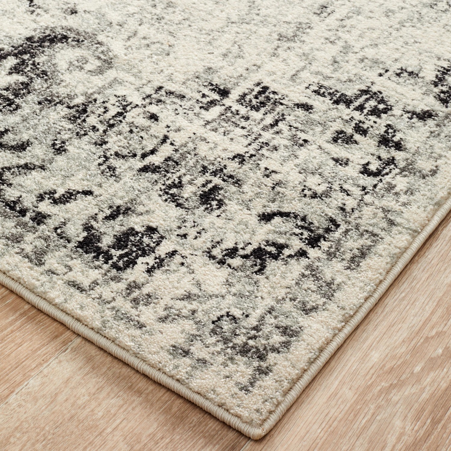 1 Common Ground Rugs Gallery 860 230x160cm - Medium Power Loomed Pet Friendly Floor Rug - Natural, 1 of 7