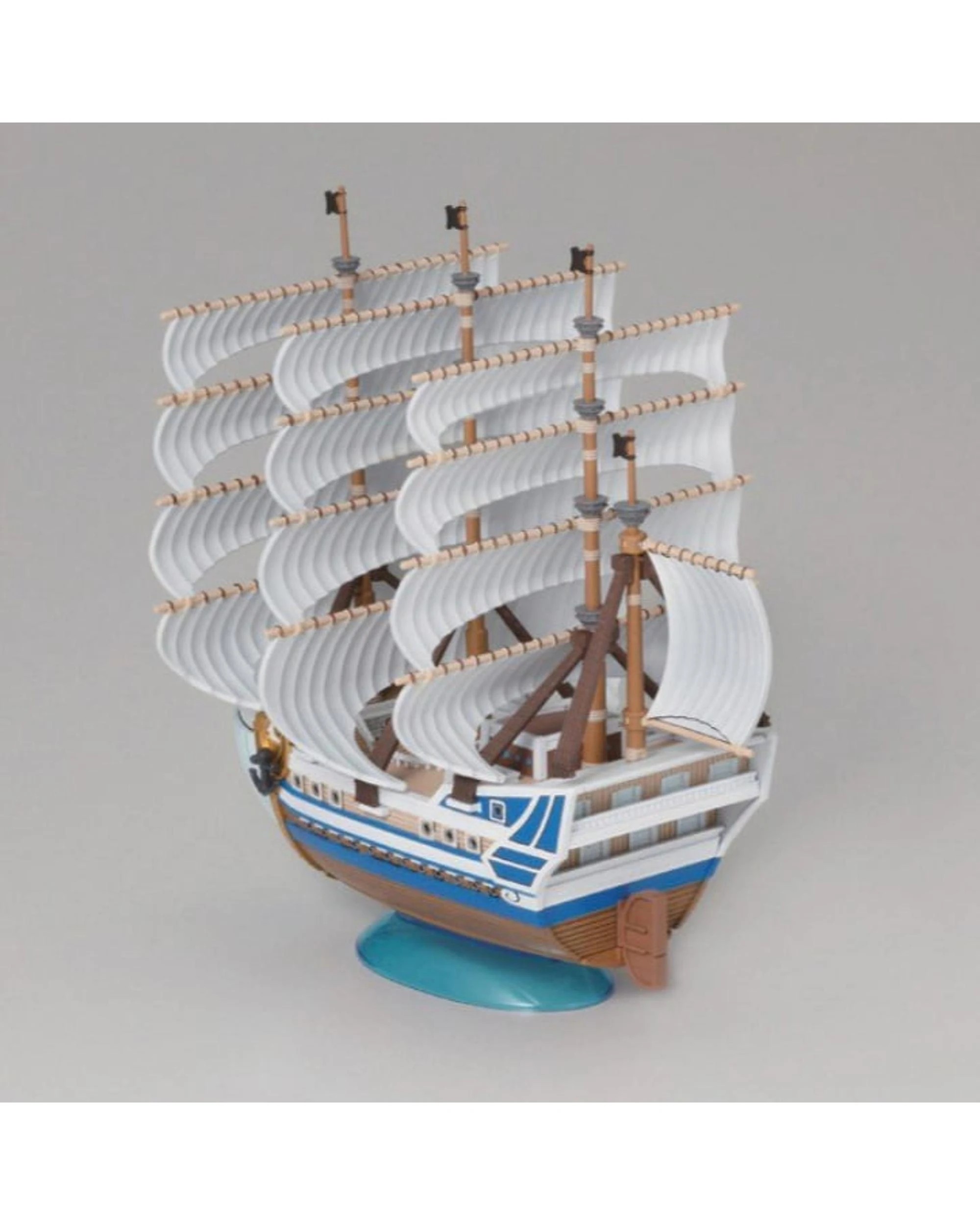 4 Bandai One Piece Grand Ship Collection Moby Dick Plastic Model Kit, 4 of 4
