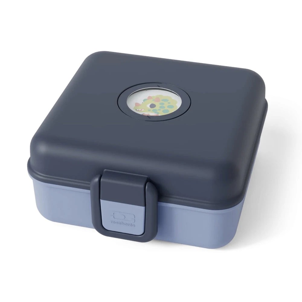 1 Monbento Mb Sandwich Lunch Box Snacky - Blue, 1 of 4