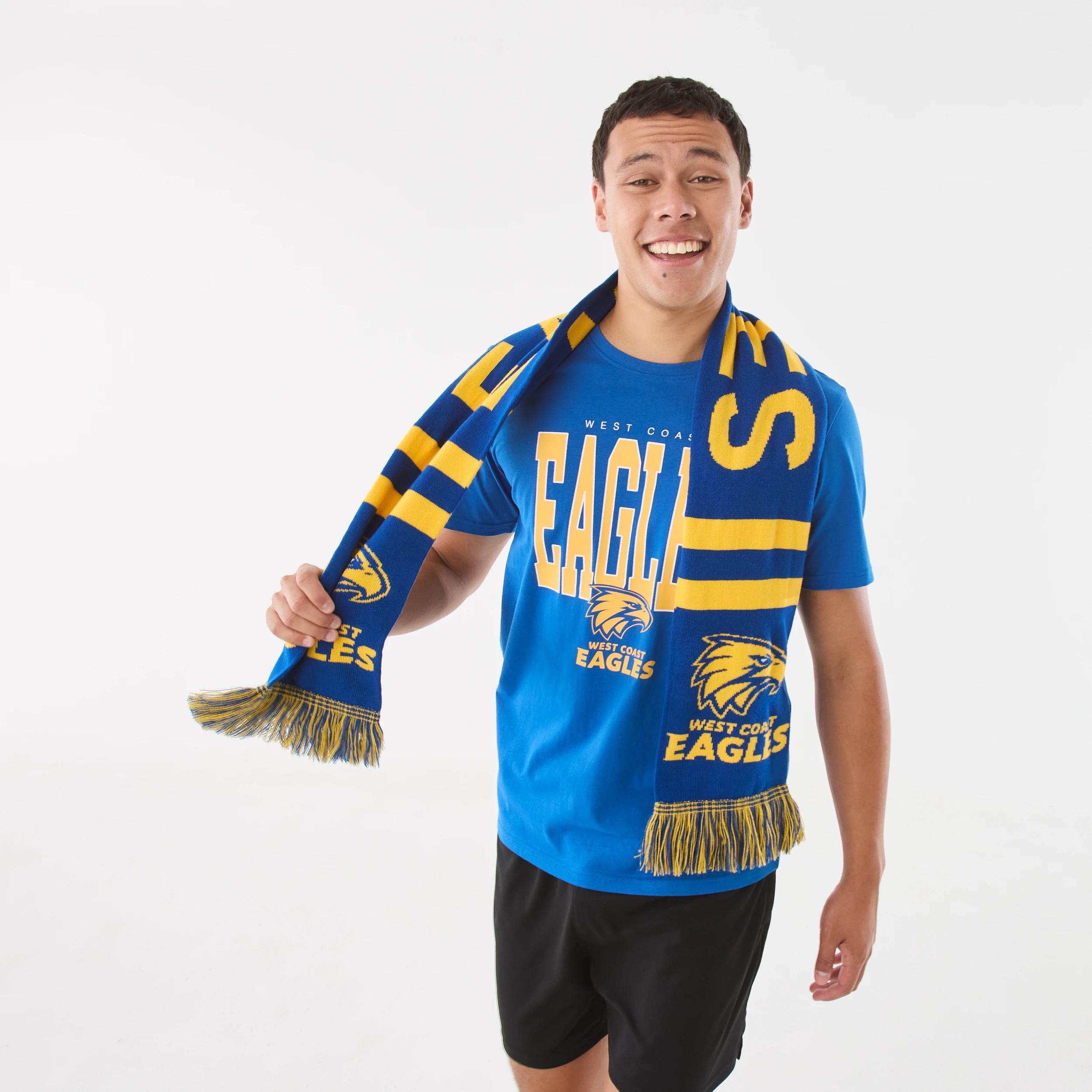 4 Official AFL Adult Scarf West Coast, 4 of 5