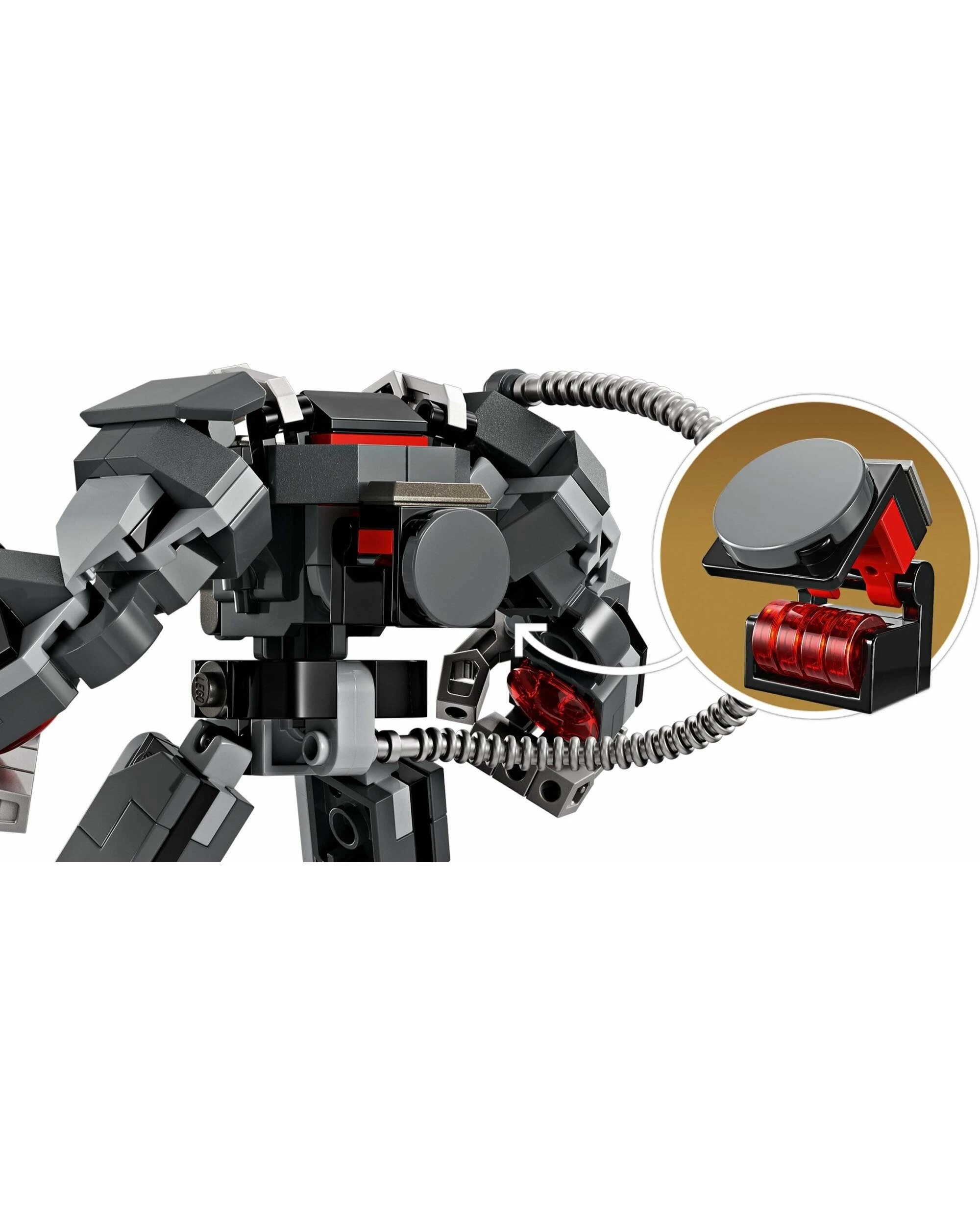 3 LEGO 76277 Marvel War Machine Mech Armour, 3 of 5