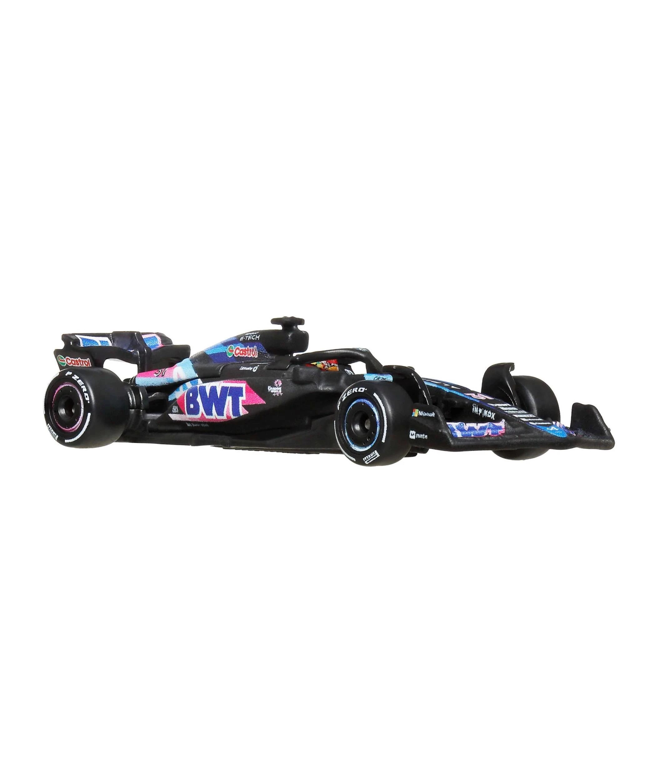 3 Hot Wheels Premium 2024 Die-Cast Formula 1 Race Car - Assorted - White, 3 of 6