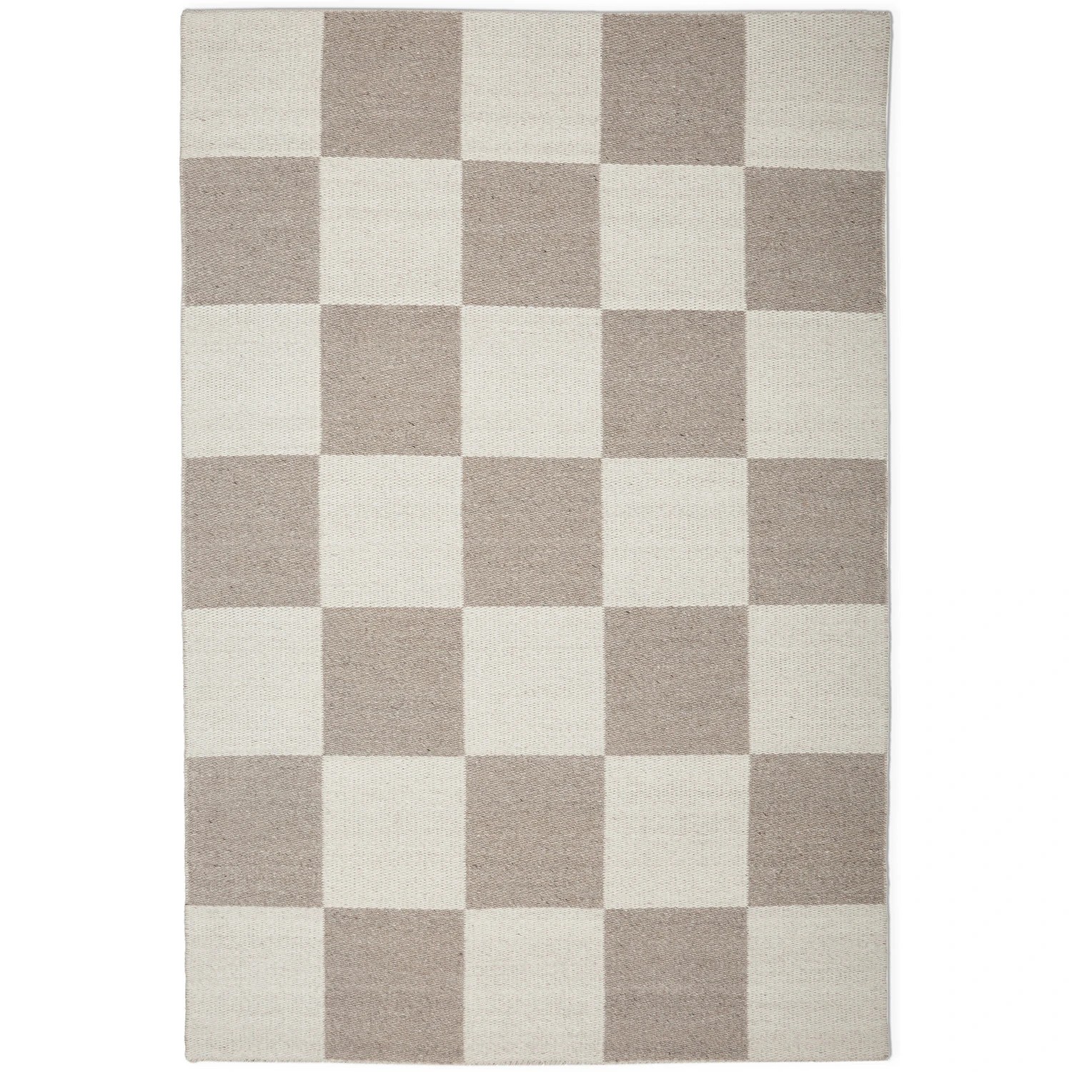 2 Common Ground Rugs Fjord Odin 380x280cm - Extra Large Handwoven Wool Floor Rug - Beige, 2 of 6