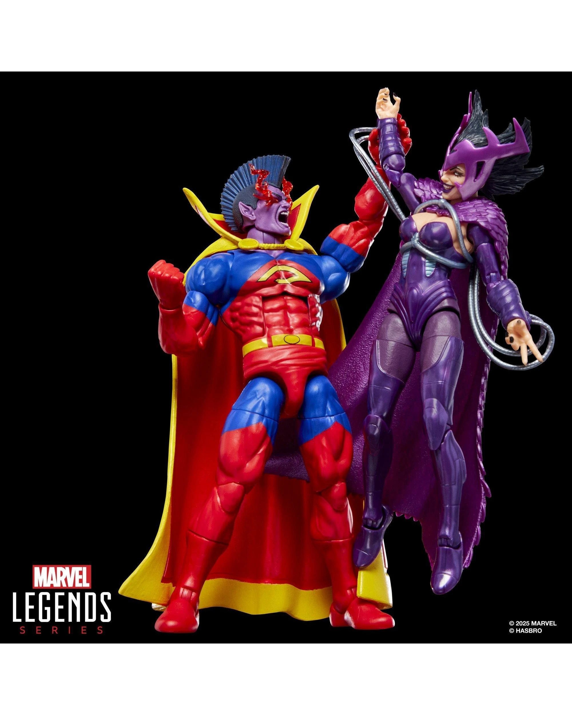 3 Hasbro Marvel Legends Series X-Men Deathbird and Marvel's Gladiator Action Figure 2 Pack, 3 of 10