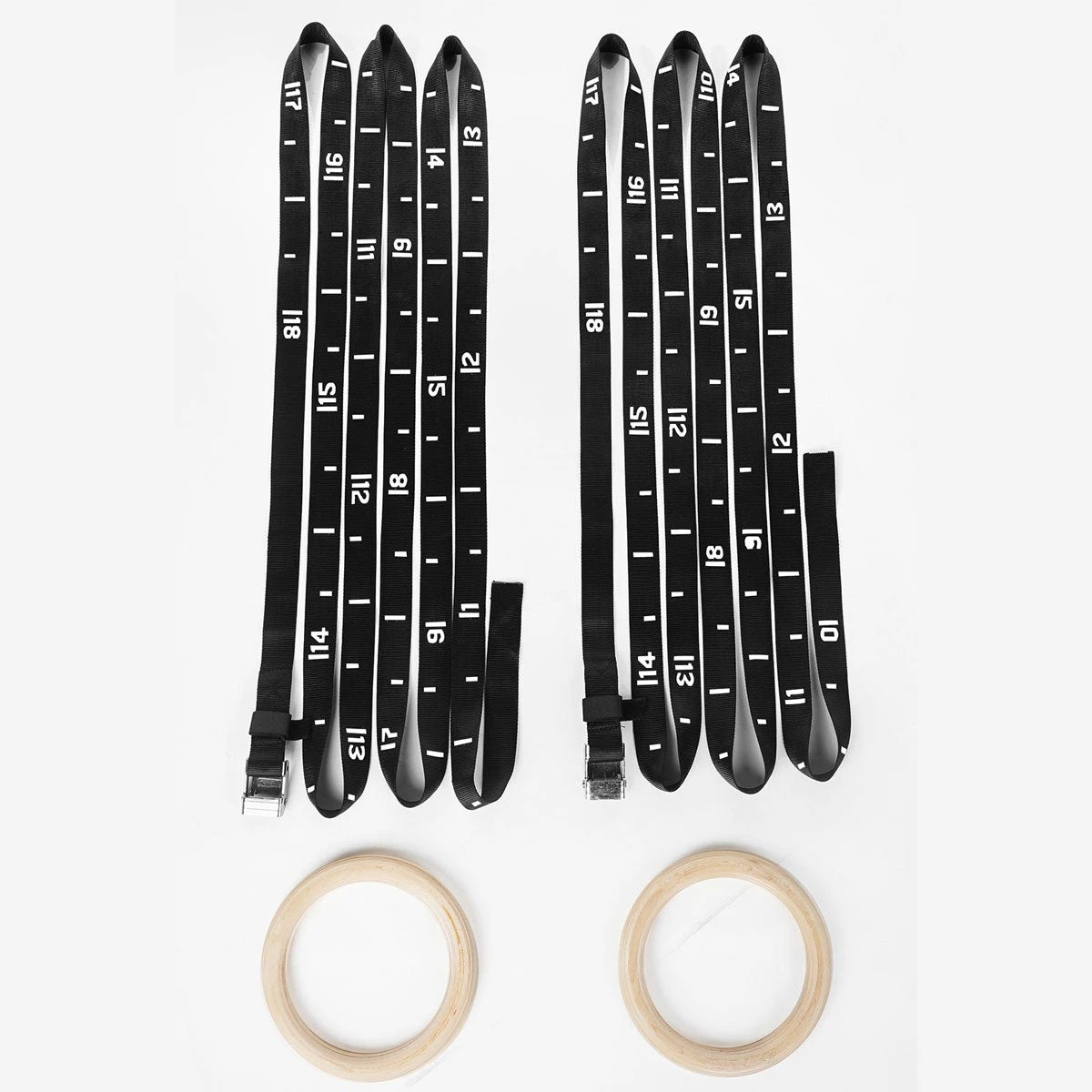 4 CORTEX Gym Ring Pair FIG Spec with Markings 28mm, 4 of 10