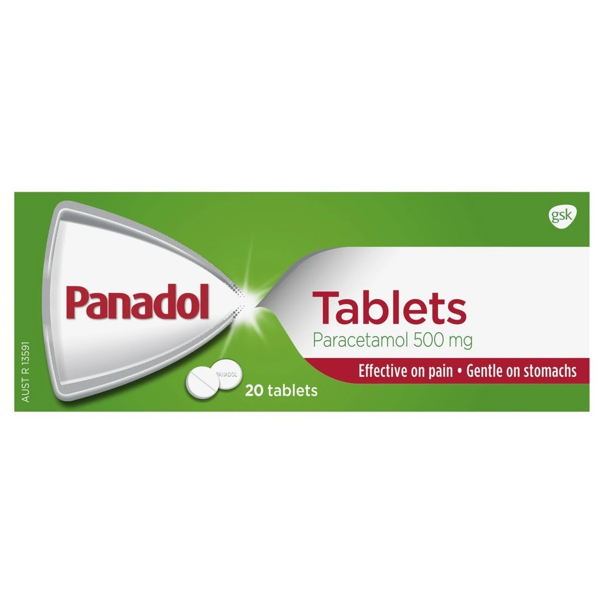 2 20 Pack Panadol Paracetamol Tablets 500mg, 2 of 5