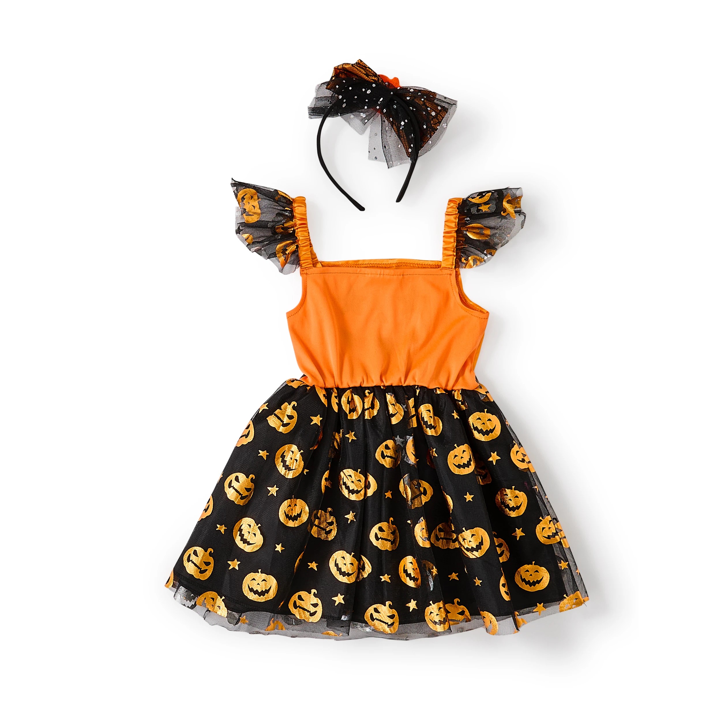 7 2 Piece Pumpkin Costume - Ages 2-3, 7 of 9