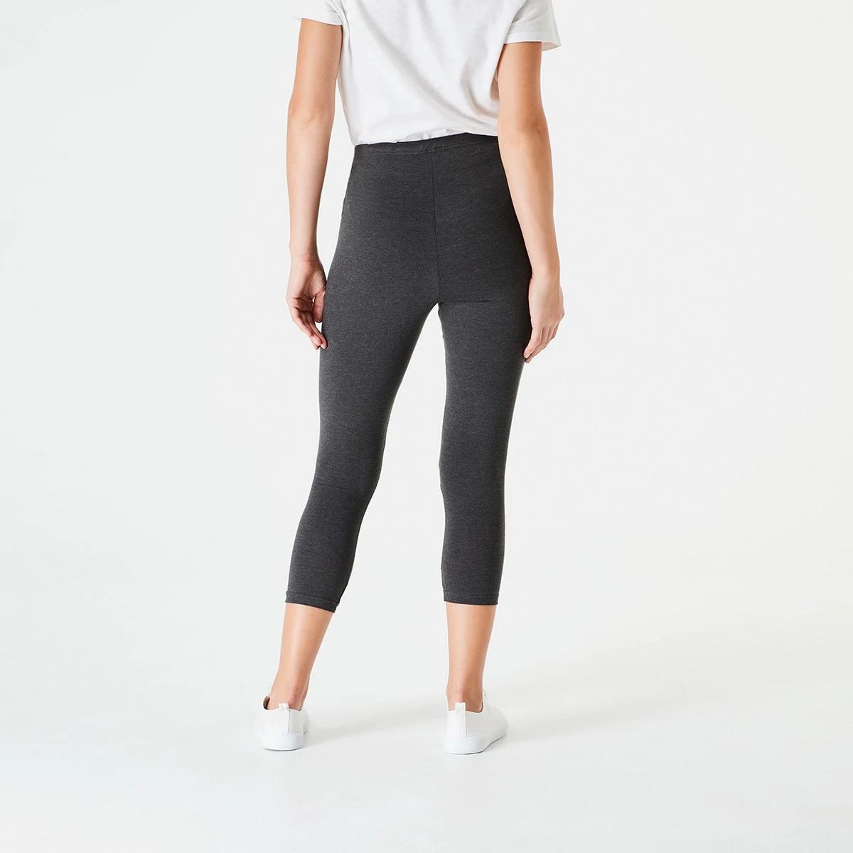 3 3/4 Table Leggings BLACK MARLE, 3 of 4