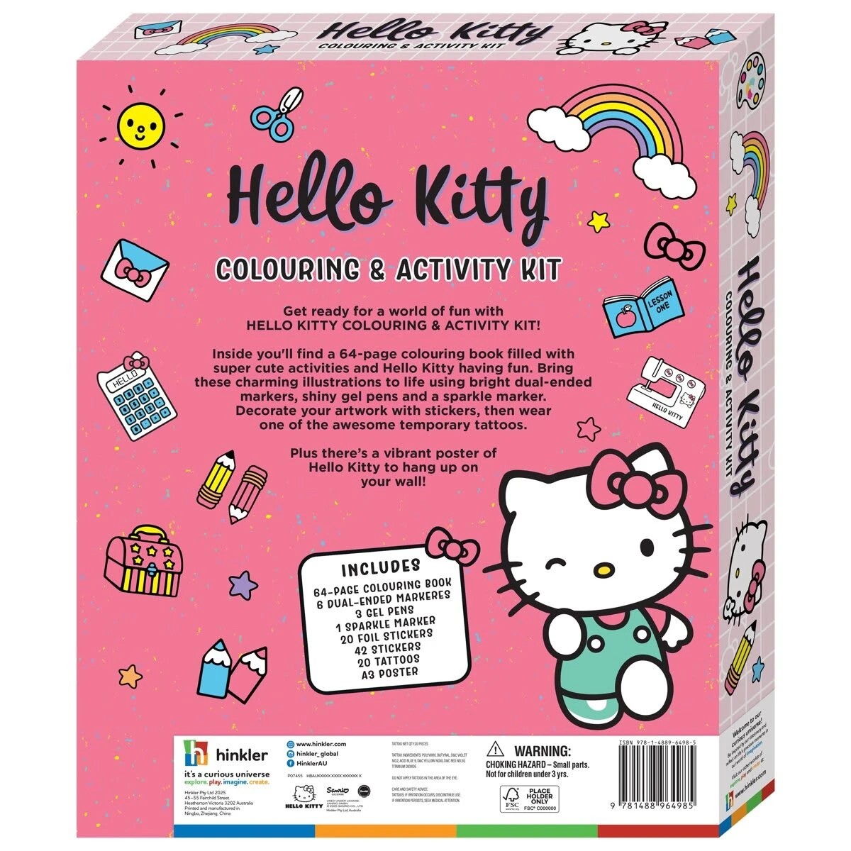 2 Kaleidoscope Hello Kitty Colouring and Activity Kit - Book, 2 of 6