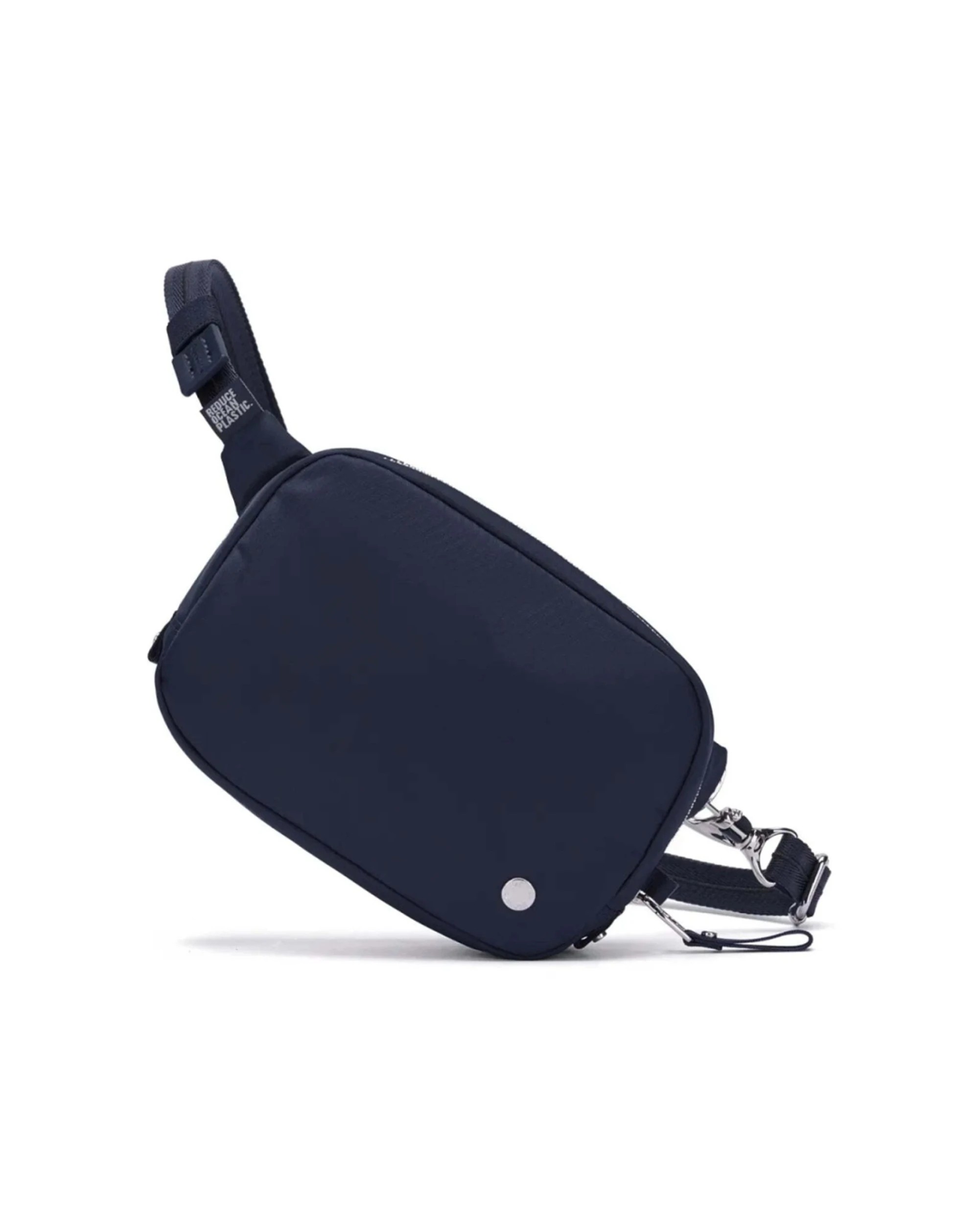 1 Pacsafe W Anti-Theft RFID Blocking Slashguard Micro Travel Sling Bag Navy - Blue, 1 of 7