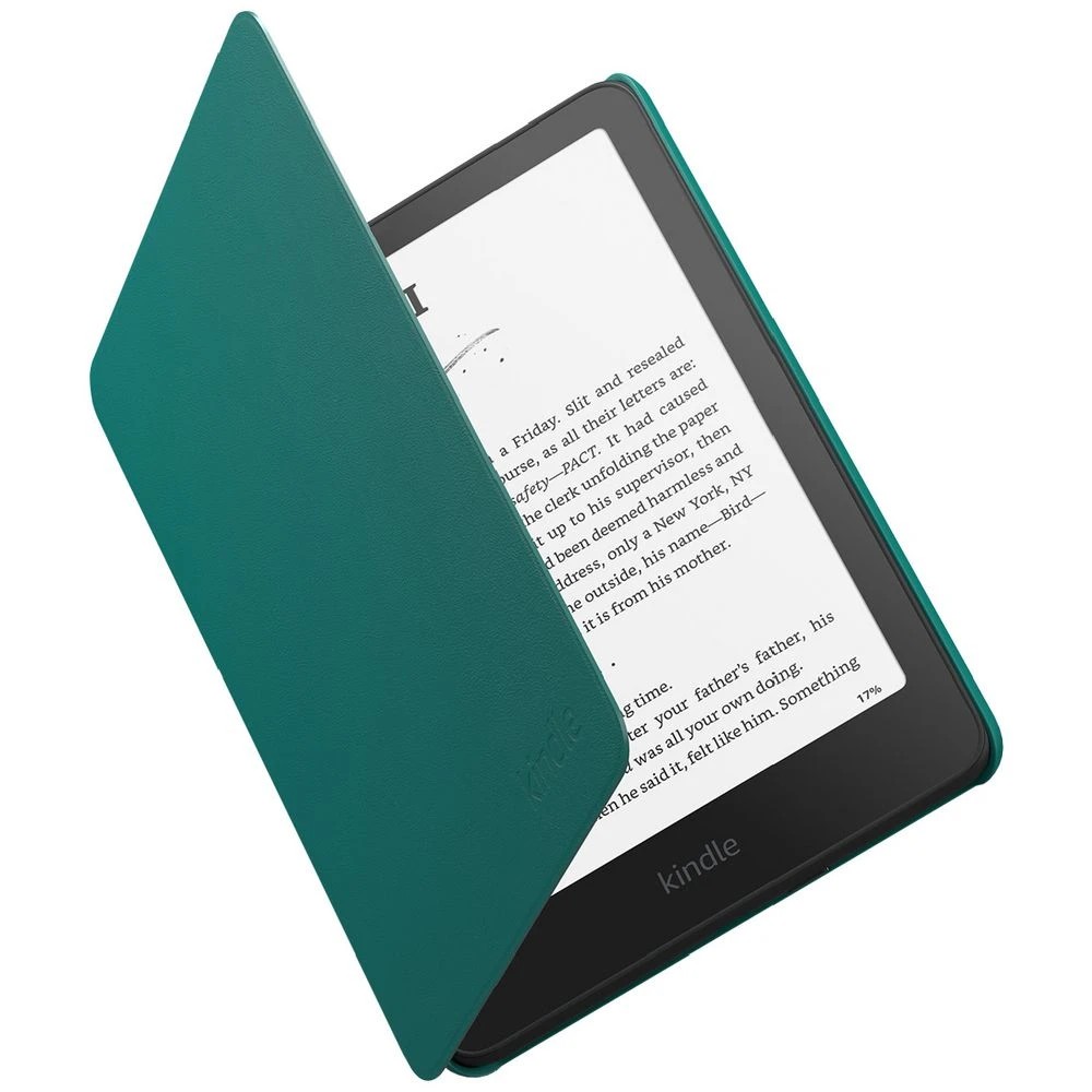 2 Kindle 2024 Paperwhite Leather Cover Jade, 2 of 5