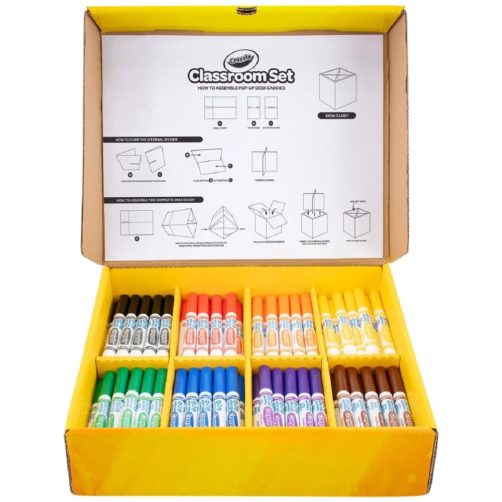 3 Crayola Washable Markers Classroom Pack 120 Pieces, 3 of 4