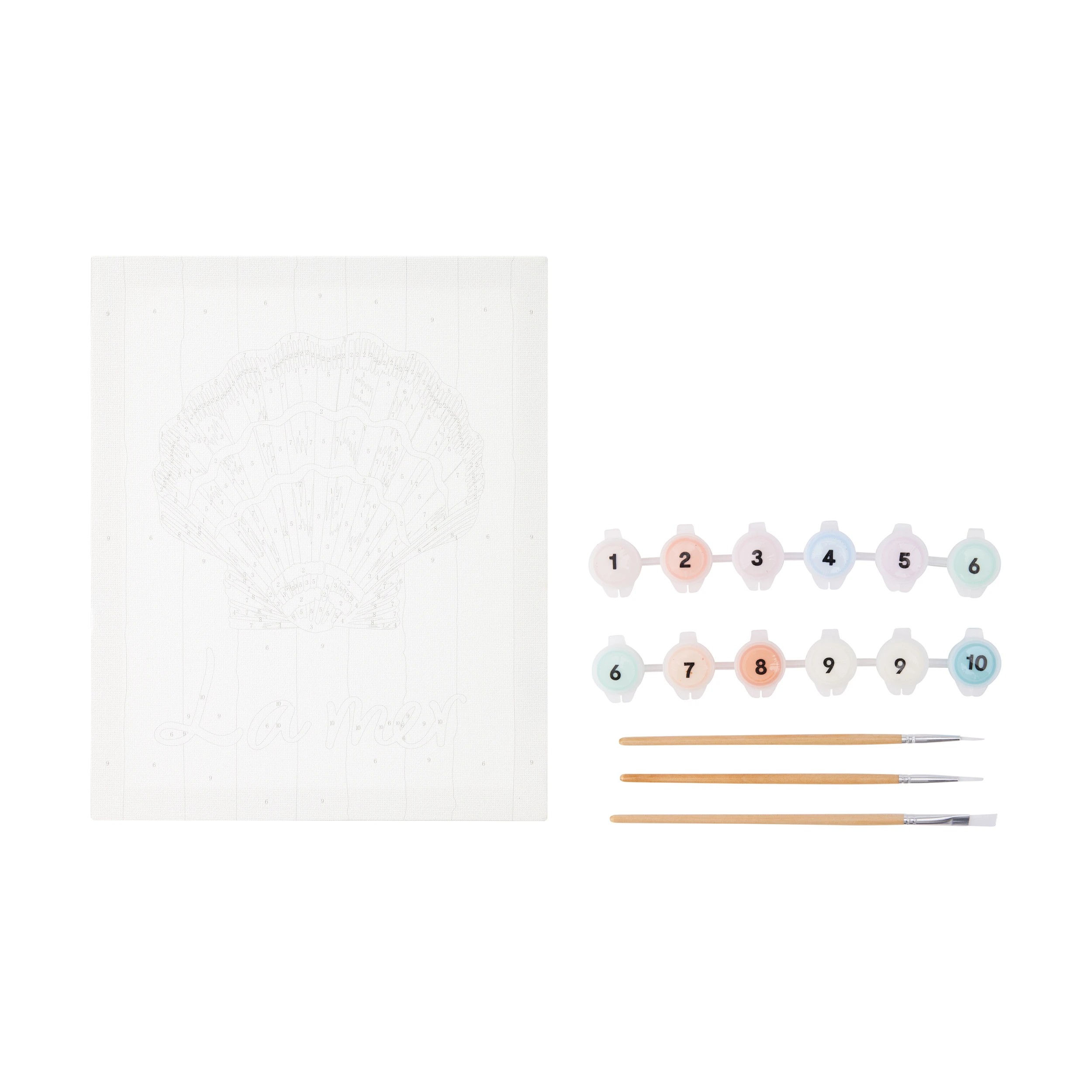 2 Paint by Numbers - Shell, 2 of 3