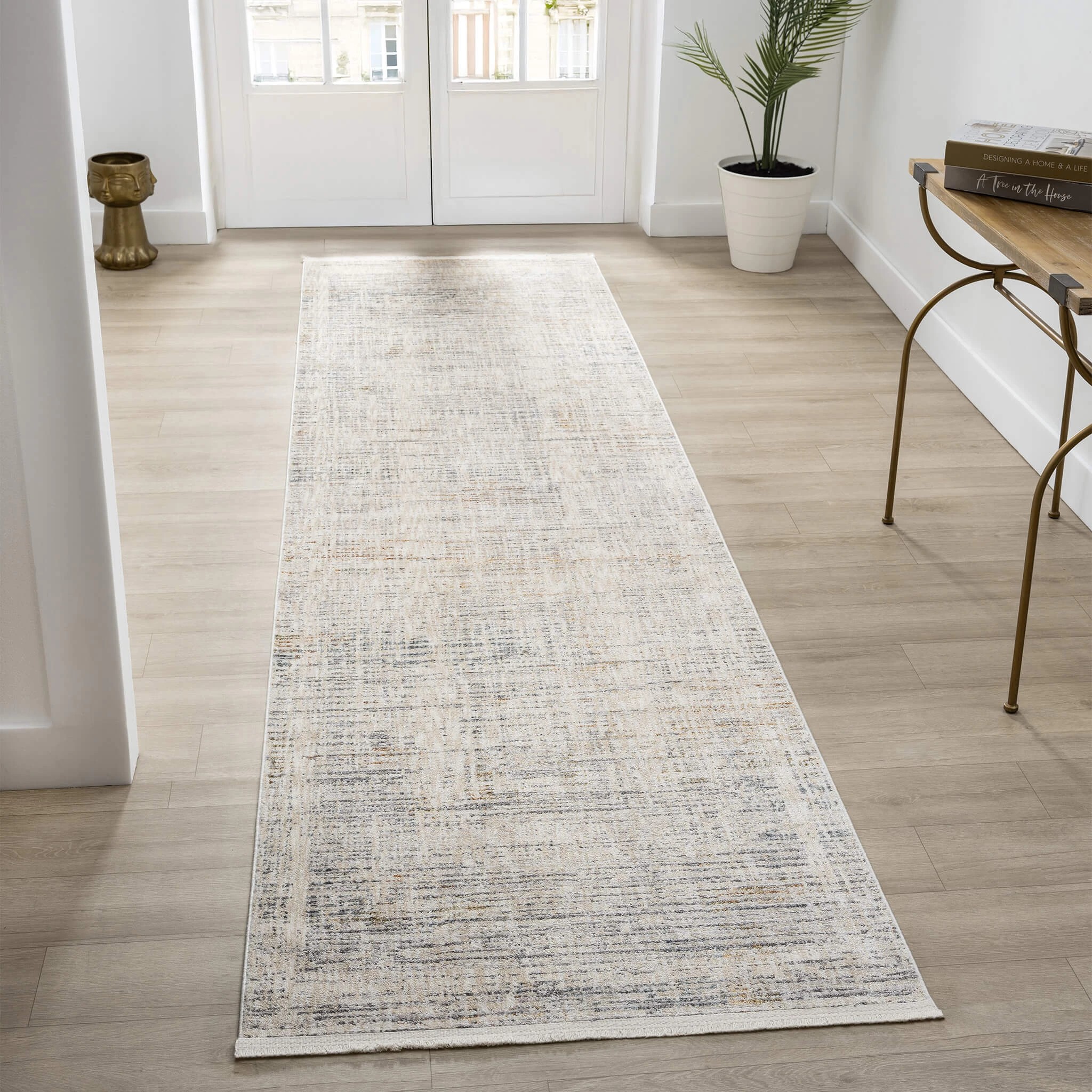 2 La Grace Home Adelia Premium Runner - 80x300cm - Stone, 2 of 10