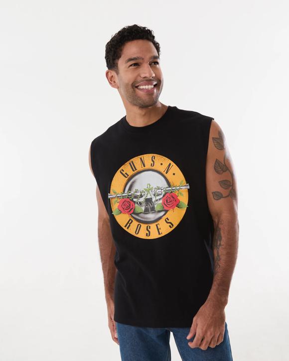 Guns N' Roses License Oversized Muscle