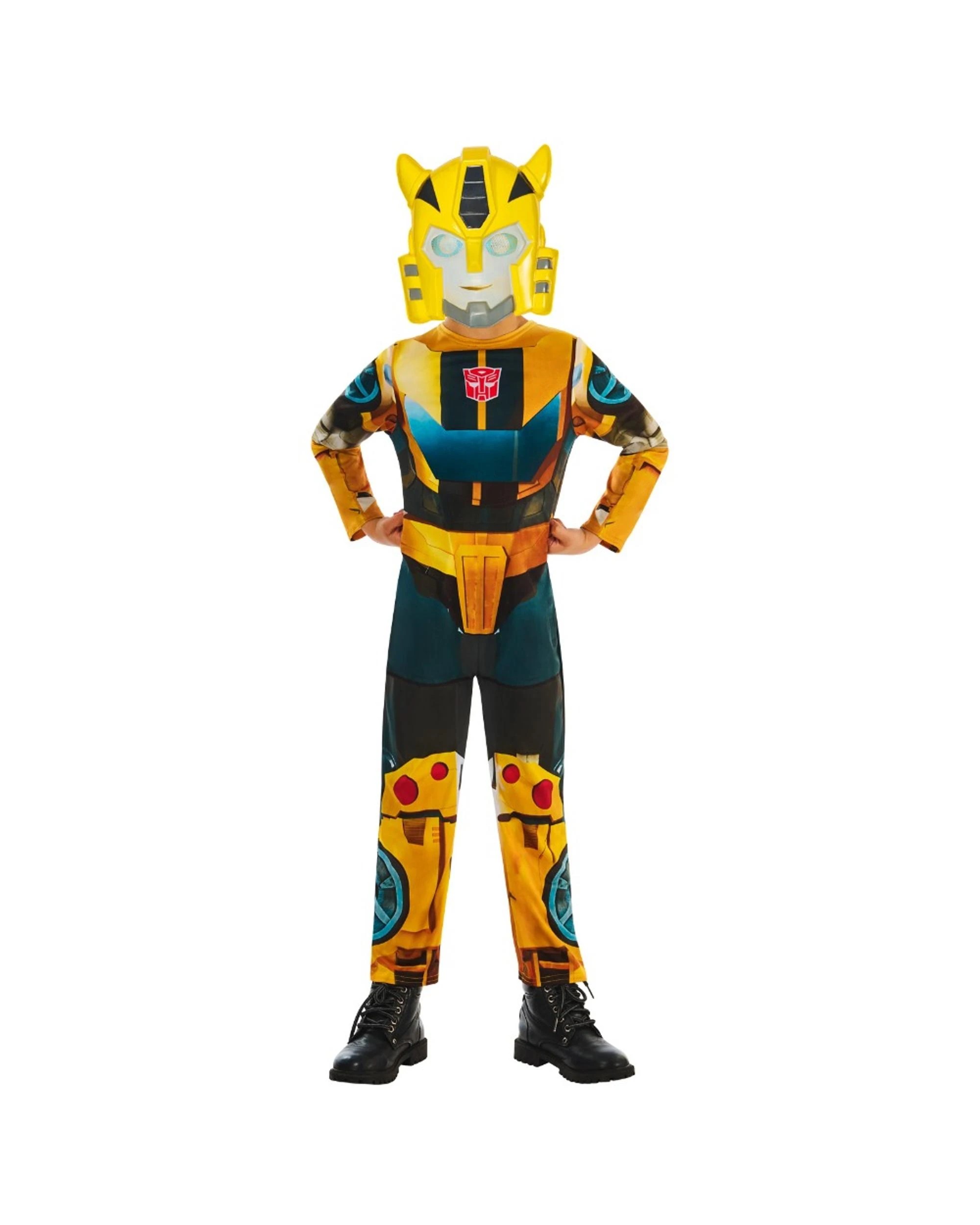 1 Transformers Bumble Bee Child Costume Size 3-5 Years, 1 of 4