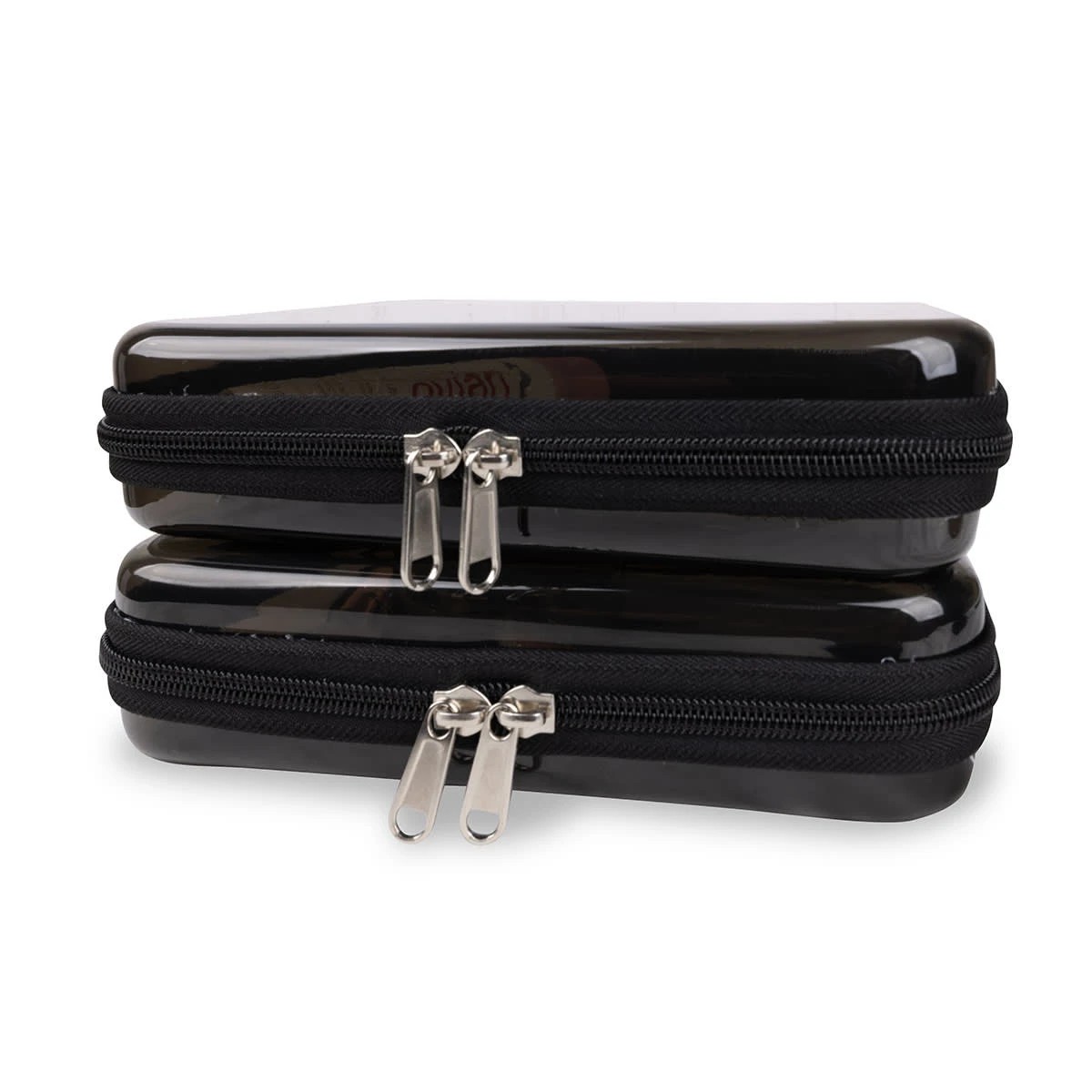 8 2 Pack Clear Packing Cubes - Black, 8 of 8