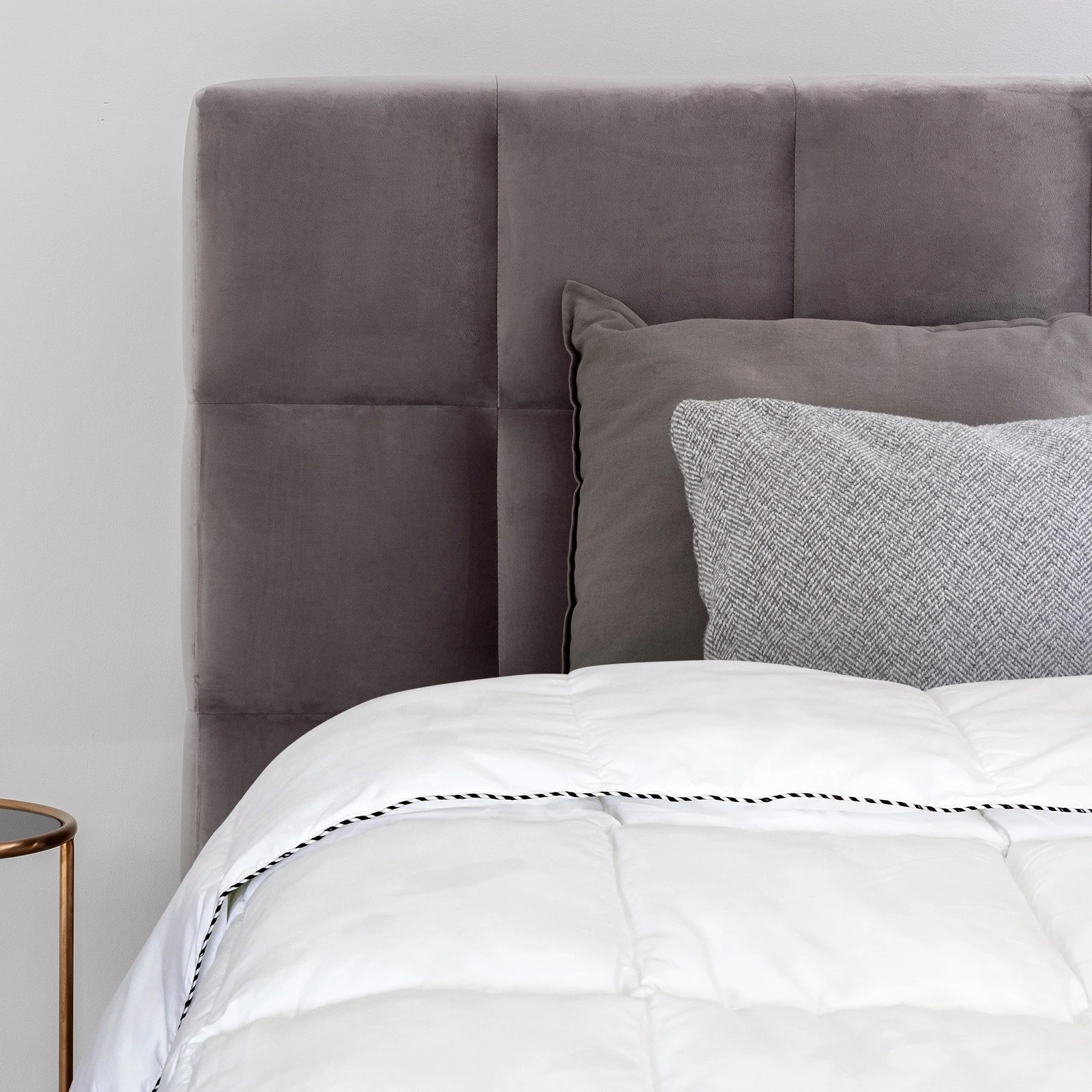 3 Royal Comfort Bamboo Blend Quilt 250GSM Luxury Duvet 100% Cotton Cover - Single Bed - White, 3 of 7