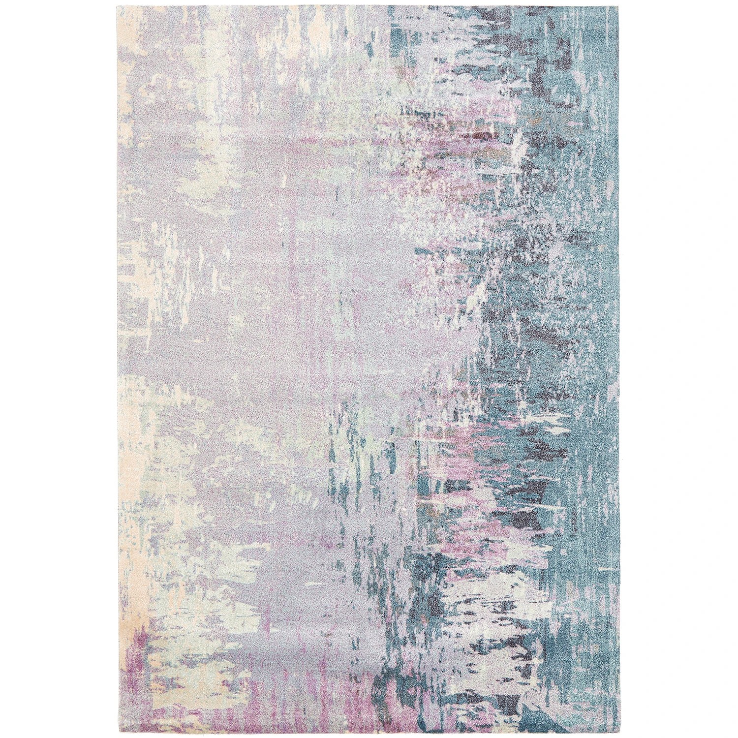 1 Common Ground Rugs Urbanite 562 280x190cm - Large Printed And Hand Carved Floor Rug - Pink, 1 of 8