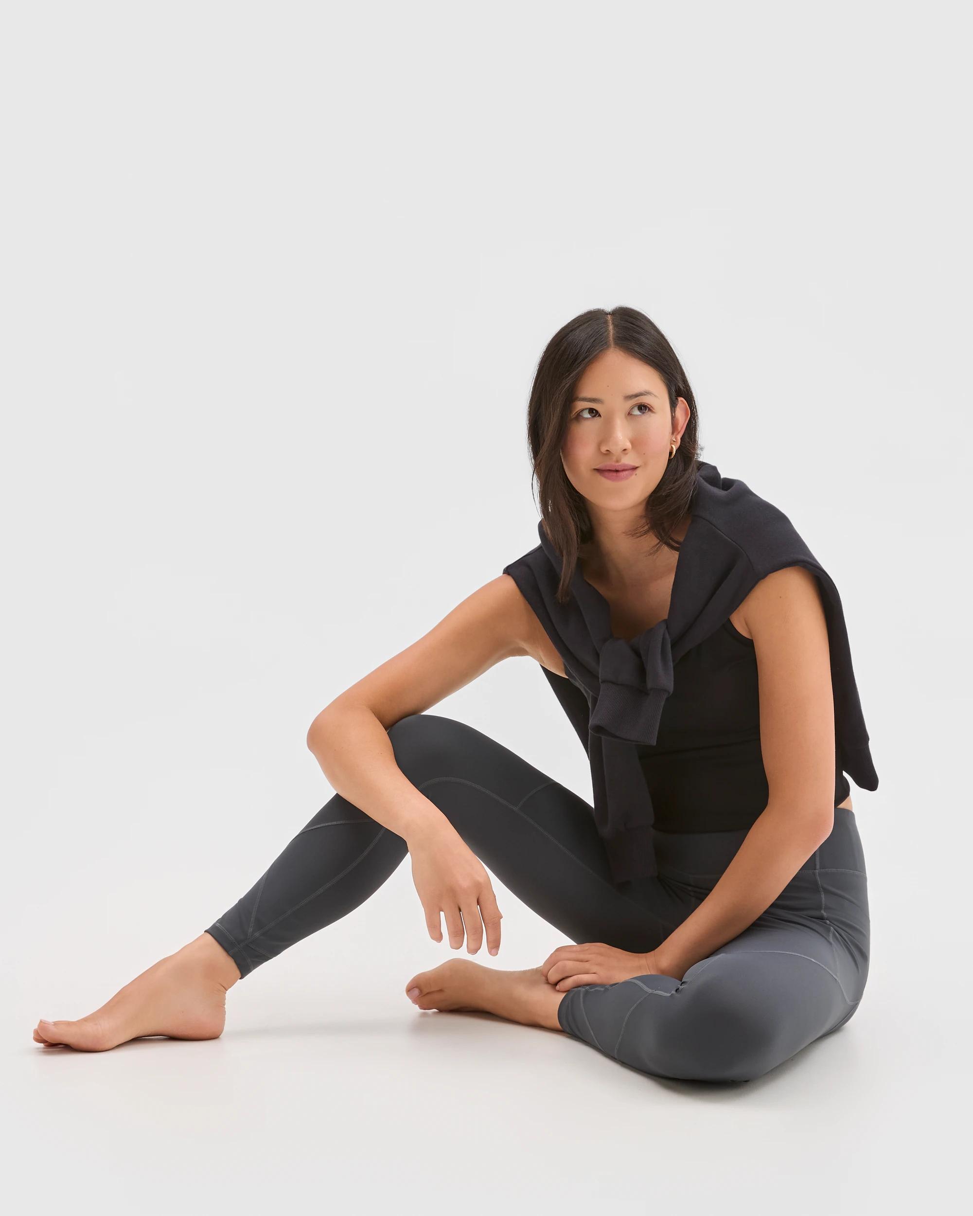 7 Target Active Infinity Sculpt High Rise 7/8 Length Tights GRAPHITE, 7 of 7