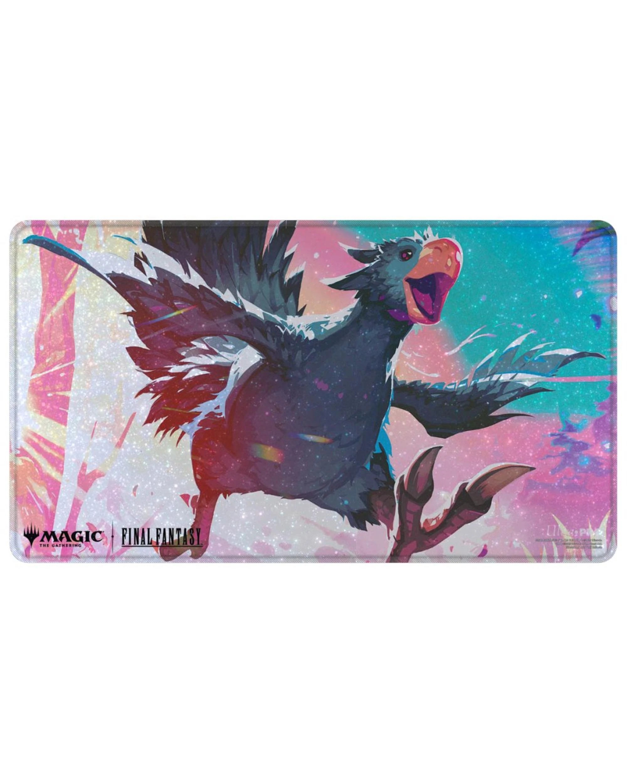 1 ULTRA PRO Magic the Gathering Final Fantasy Travelling Chocobo Black Holofoil Stitched Edge Playmat - Multi, 1 of 1