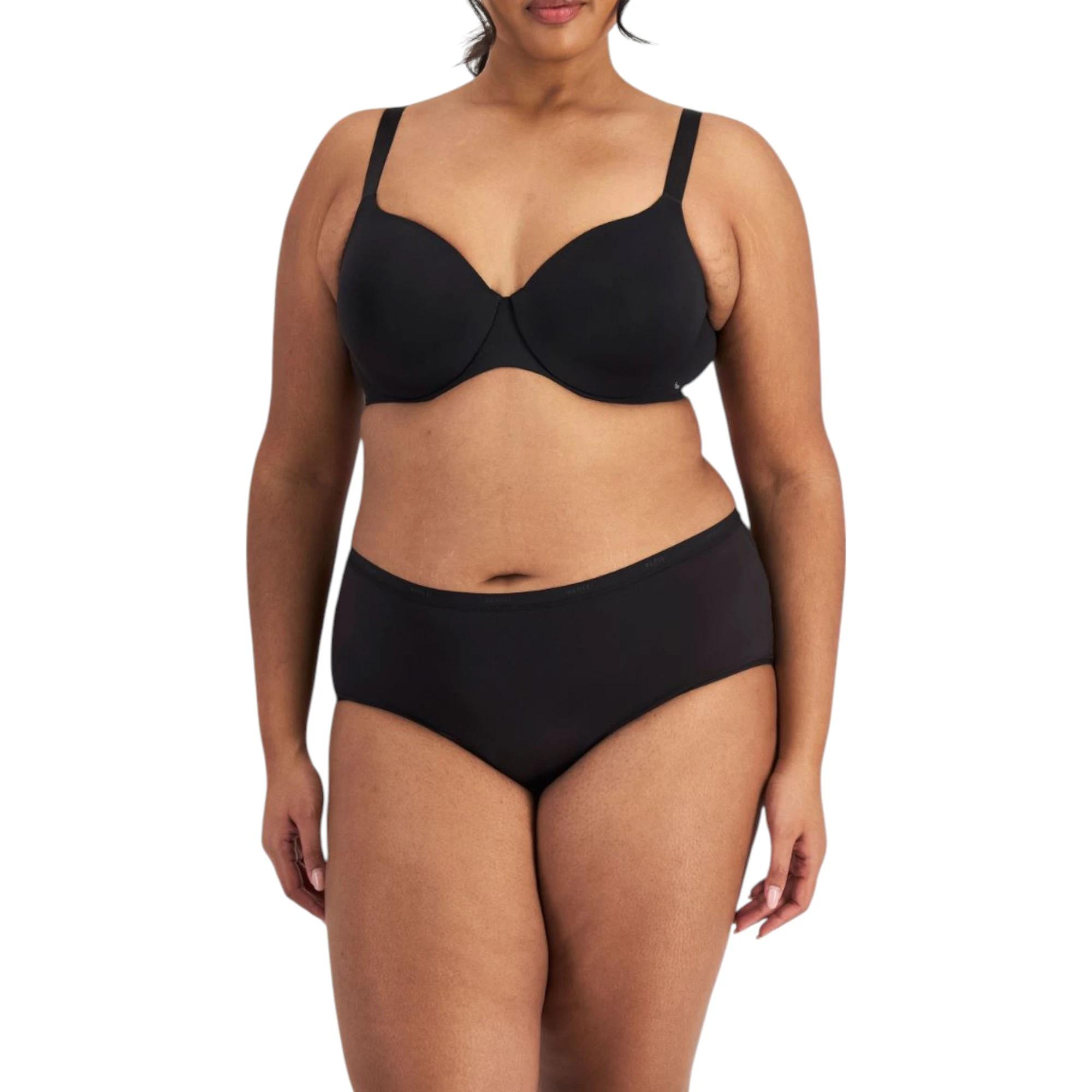 2 Be By Berlei Womens Contour Back Smoothing Black Bra BLACK, 2 of 3