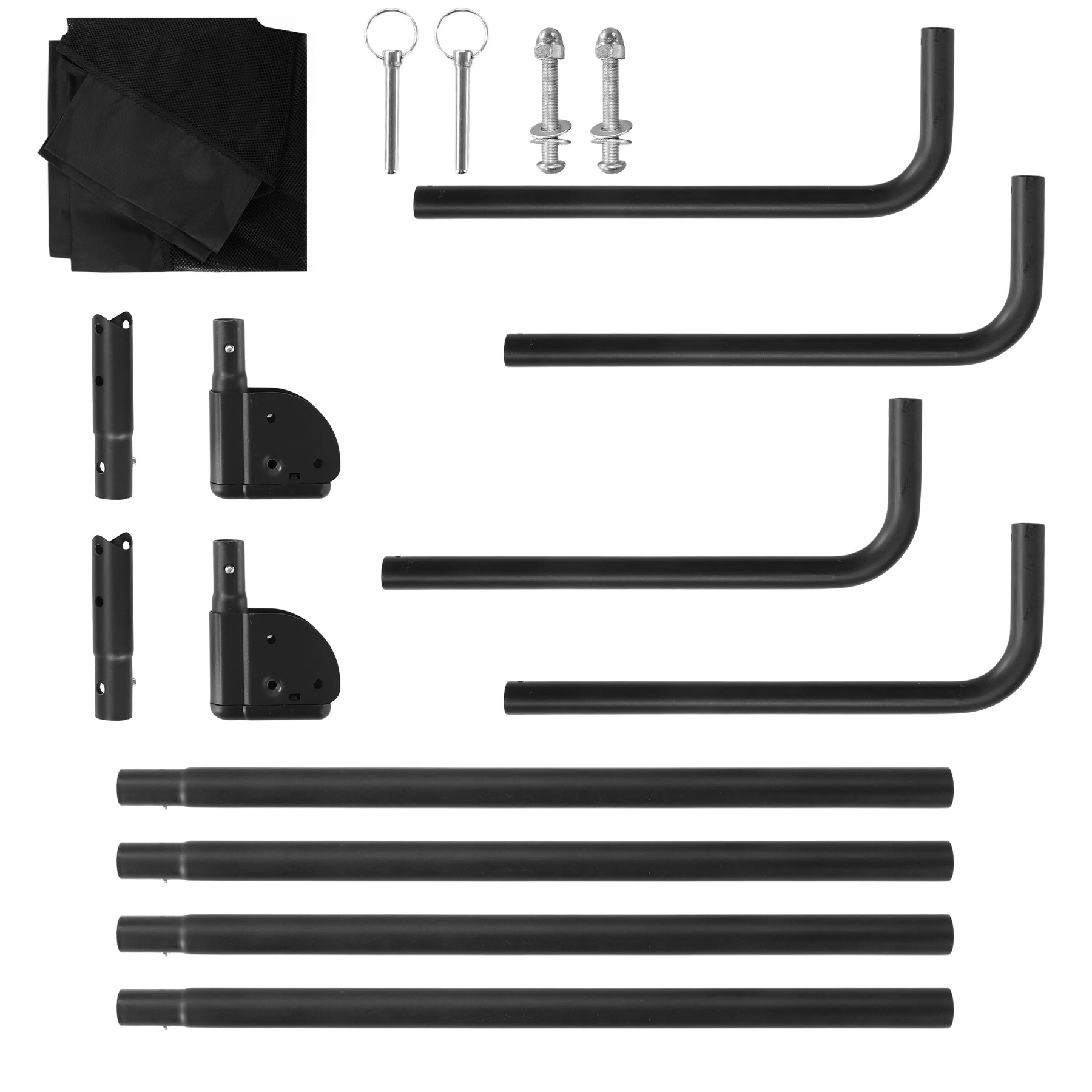 7 Ausway Soccer Football Net Set Metal Frame Goal Portable, 7 of 7