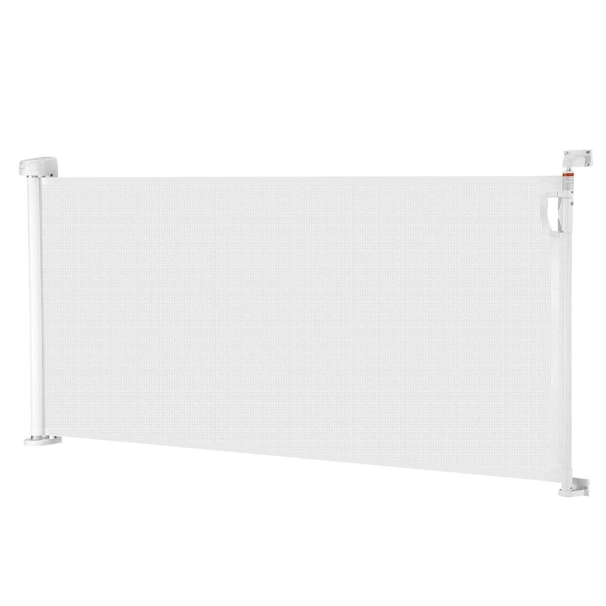 3 Pet Scene Retractable Baby Gate Safety Pet Dog Fence White, 3 of 8