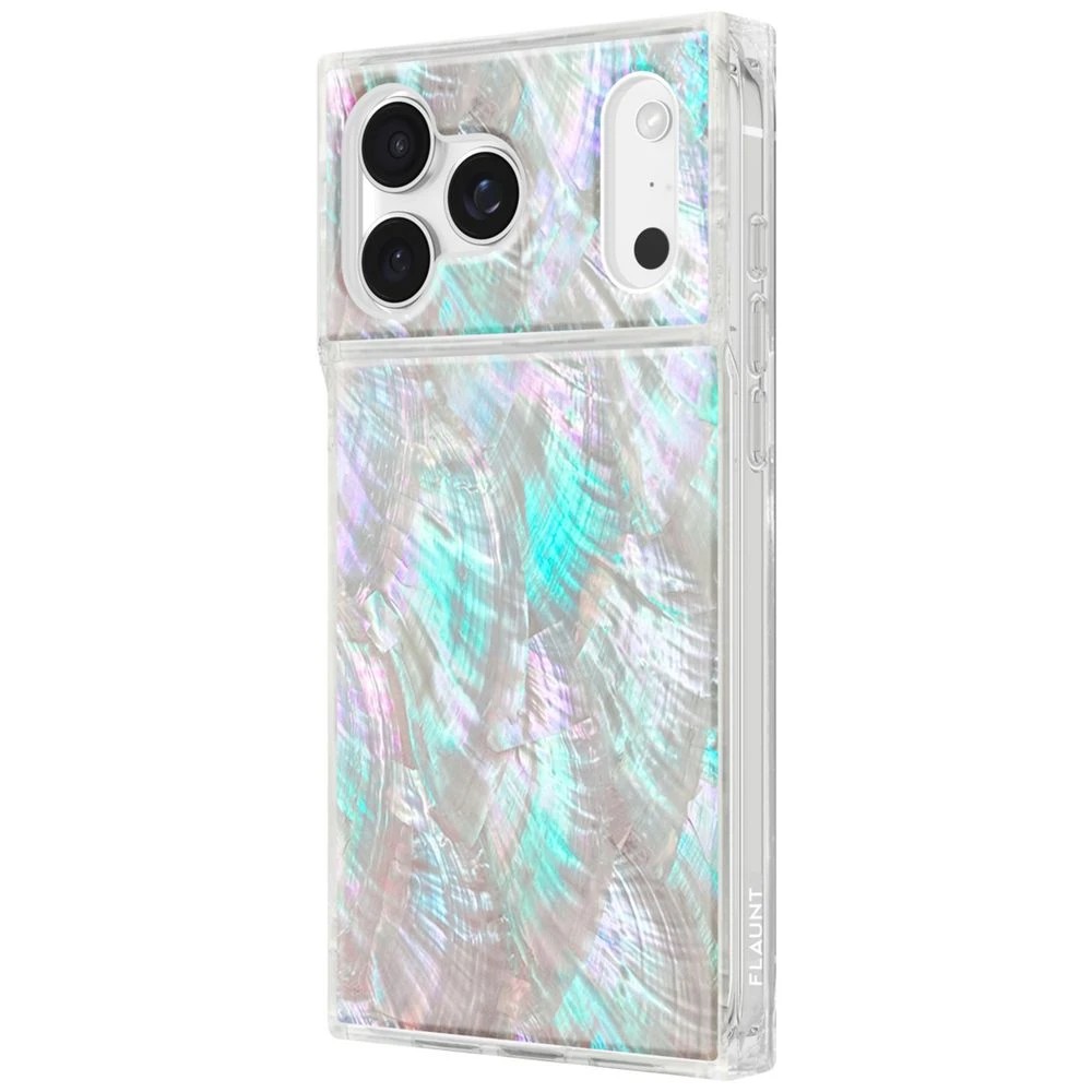 2 Flaunt Mother of Pearl Case iPhone 17 Pro Max Blue, 2 of 7