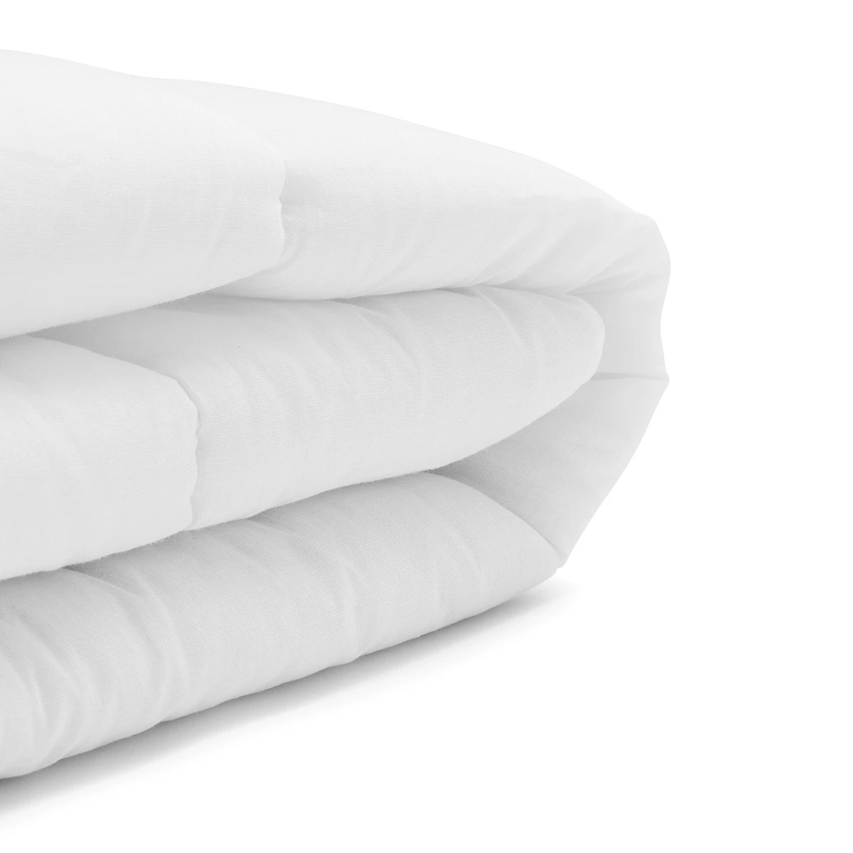 2 Medium Warmth All Seasons Quilt - Queen Bed, White, 2 of 6