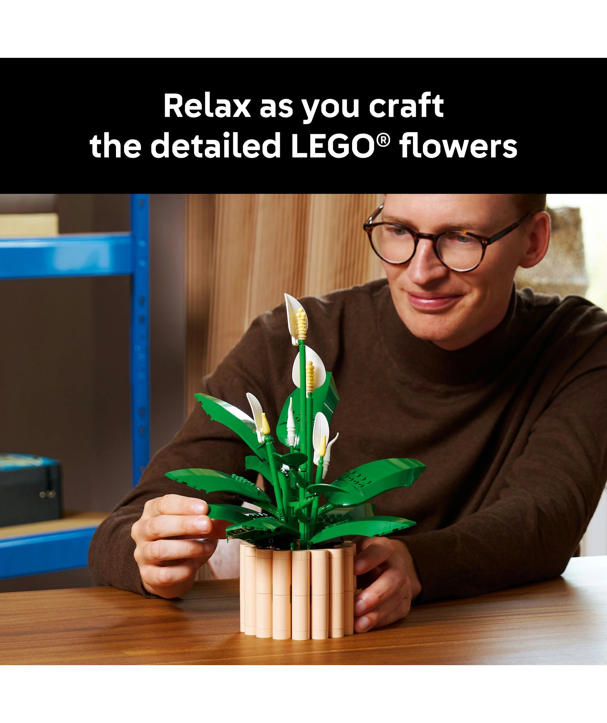 4 LEGO Botanicals Peace Lily 11504, 4 of 10