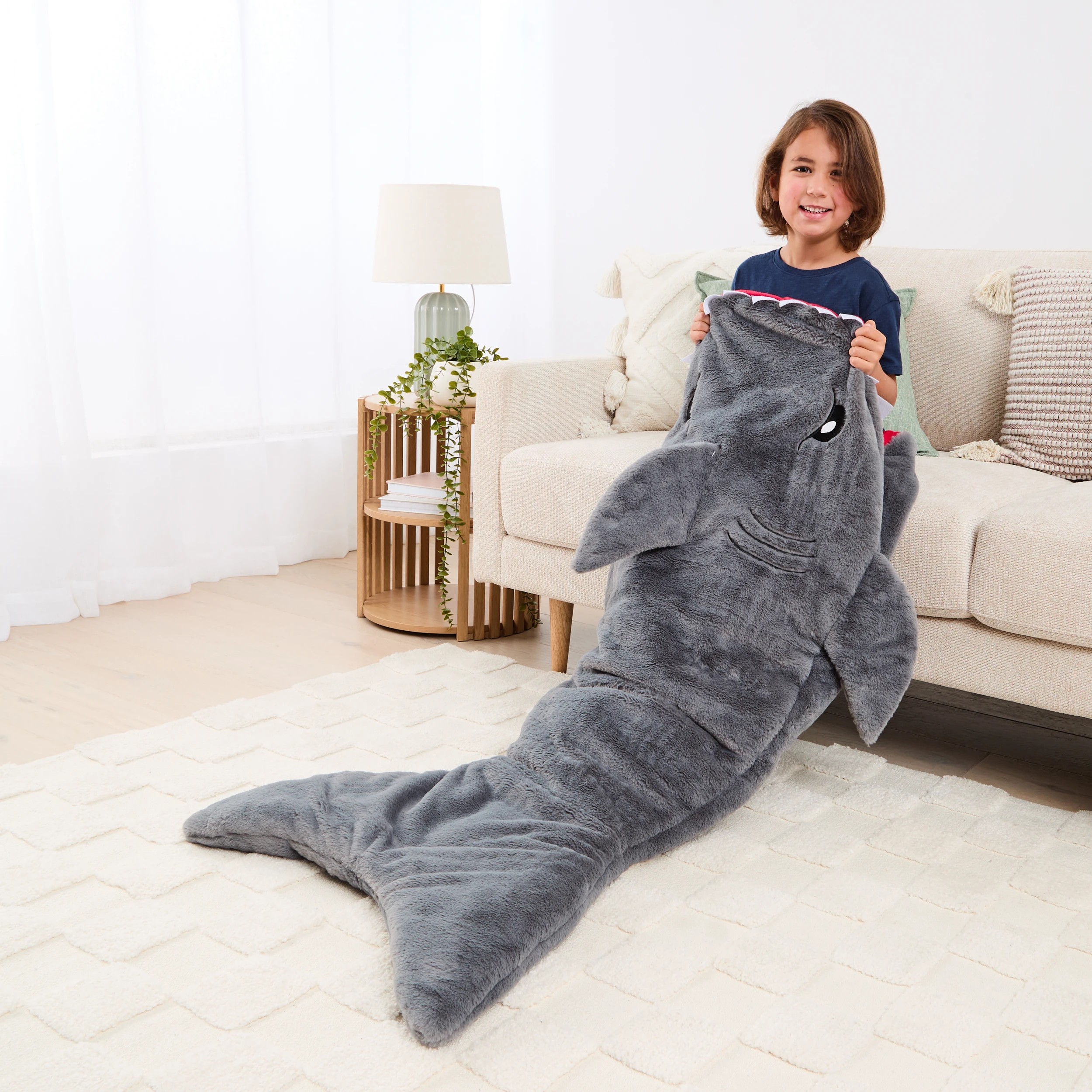 1 Shark Tail Blanket, 1 of 8
