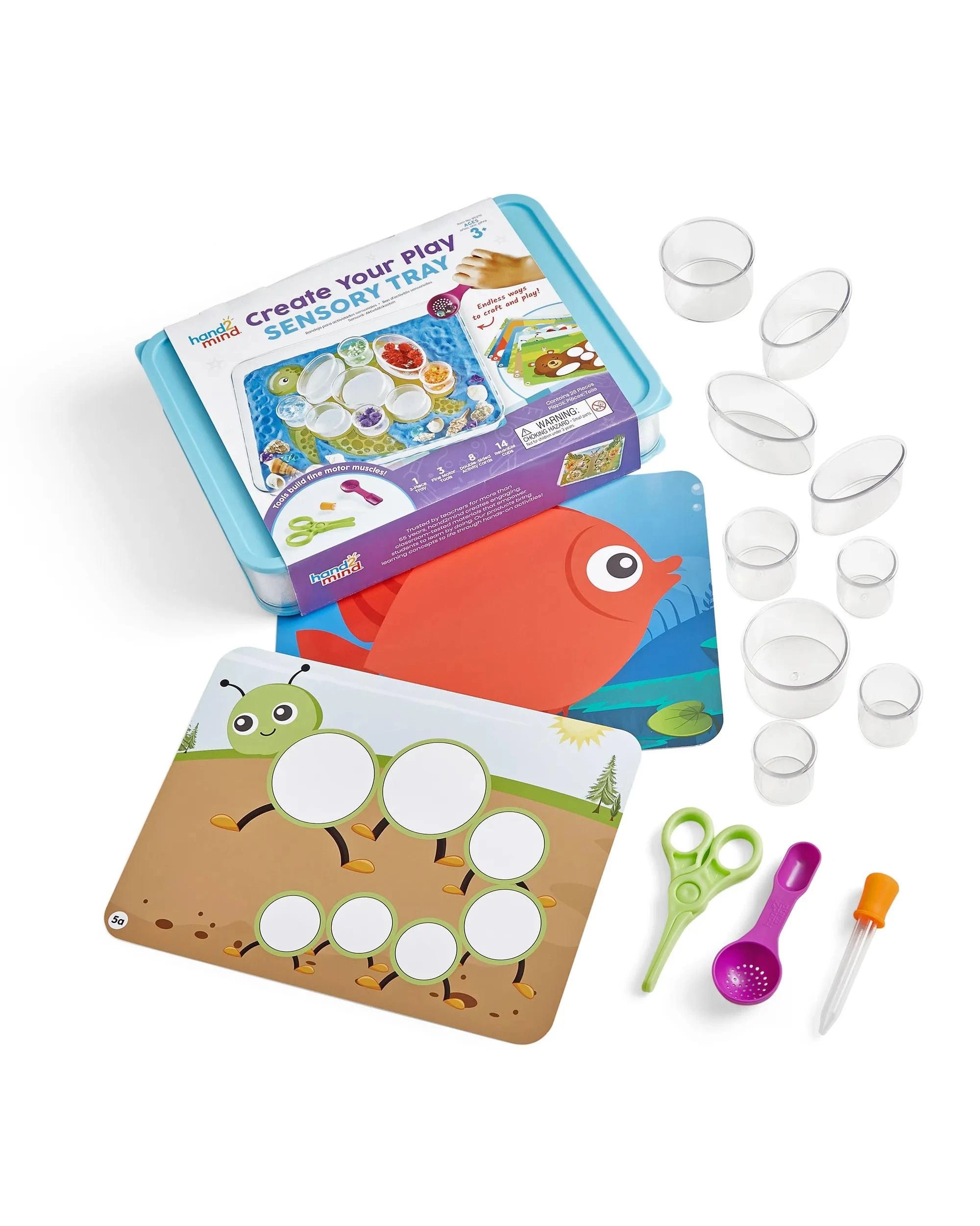 1 Hand2Mind Create Your Play Sensory Tray, 1 of 10