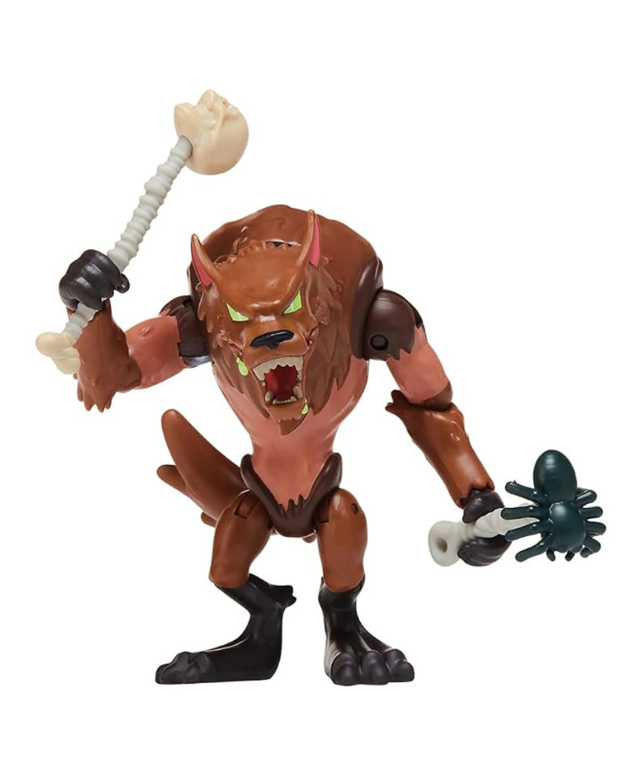 4 World of TMNT Tales of Teenage Mutant Ninja Turtles Mutanimals Rahzar Figure, 4 of 4