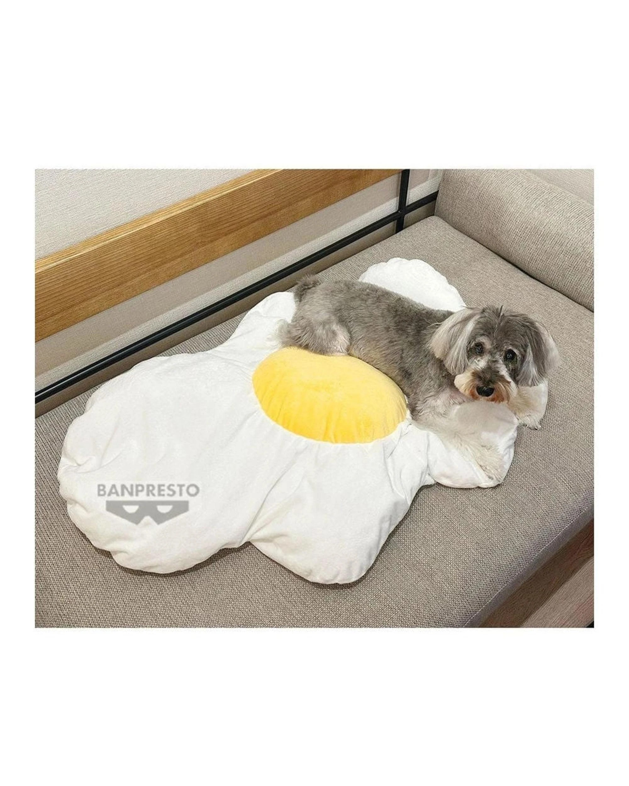 5 Banpresto Food Series Fried Egg Jumbo Plush, 5 of 6