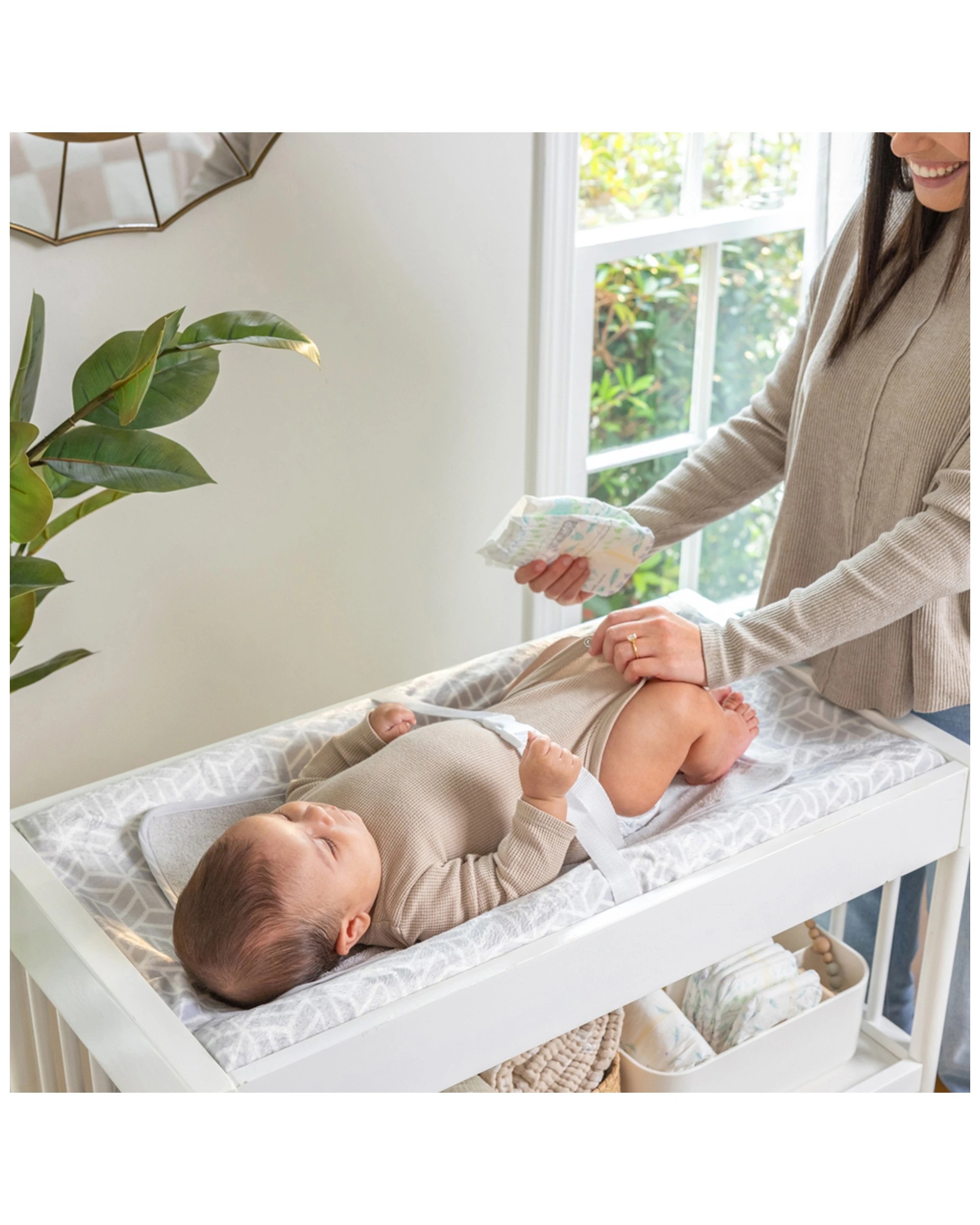 3 Ingenuity Summer By Ingenuity Baby Changing Essentials Pad Kit 3 Piece 0m - Grey, 3 of 6