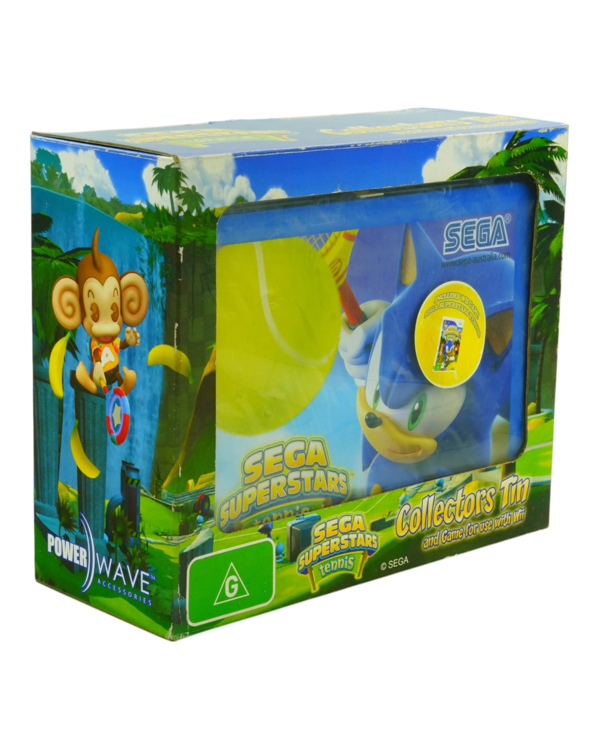 1 Sega Superstars Tennis Sonic Collectors Tin, 1 of 8